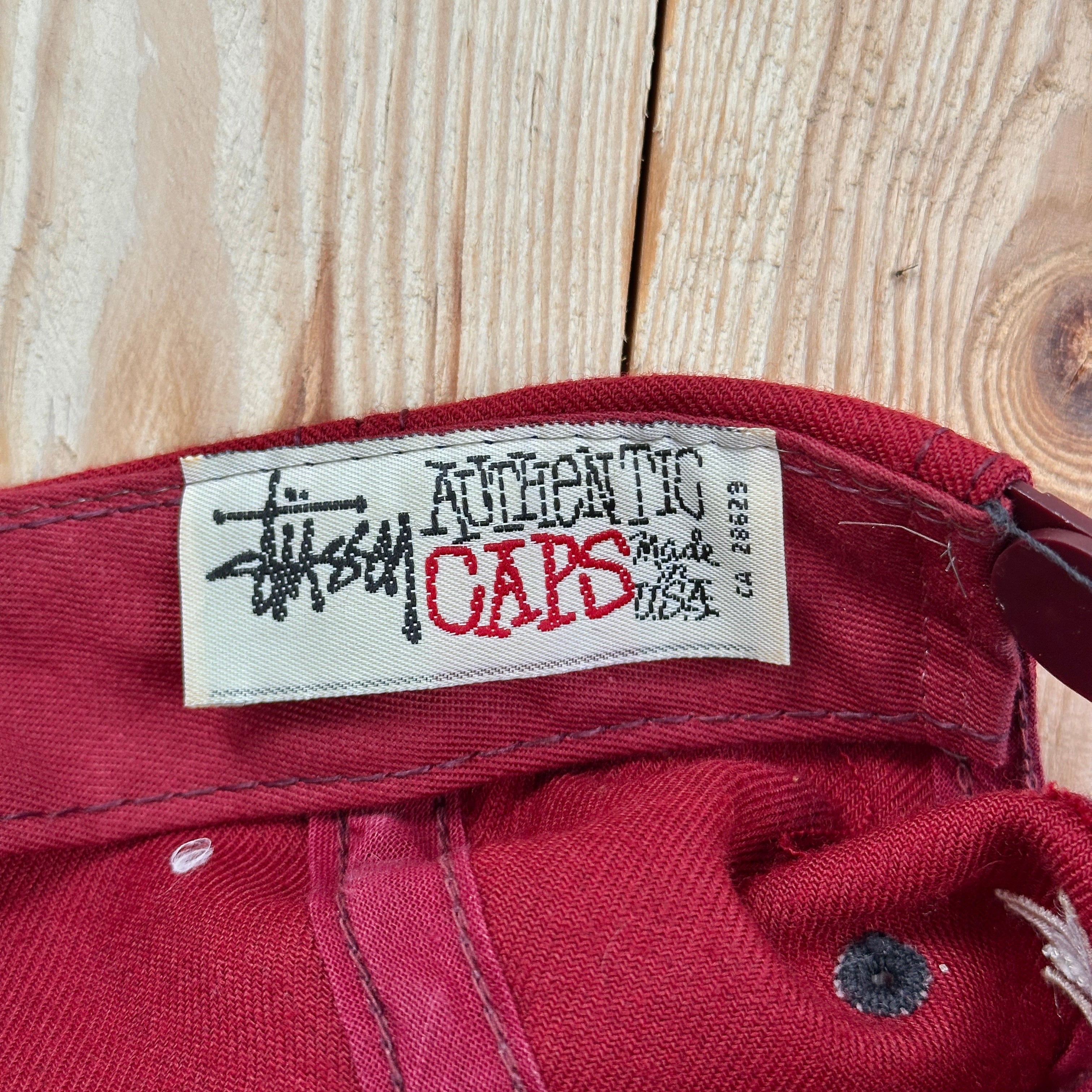 Vintage Stüssy Embroidered Cap