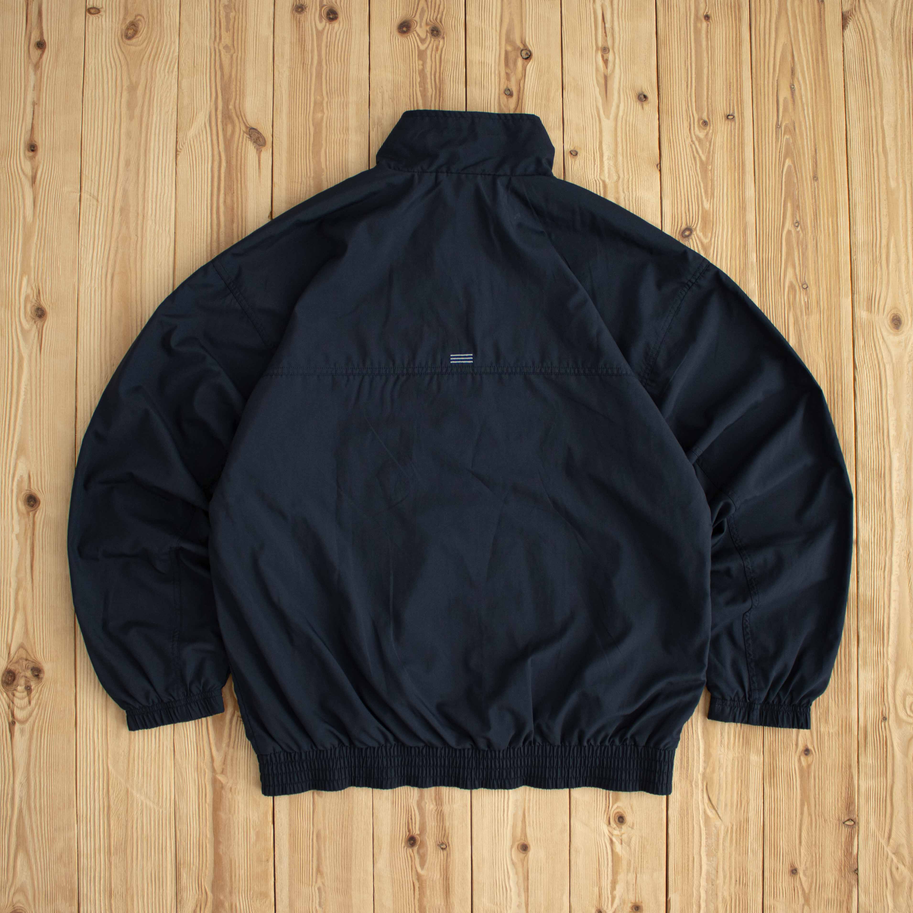 (L) Adidas Vintage Embroidered Jacket Black
