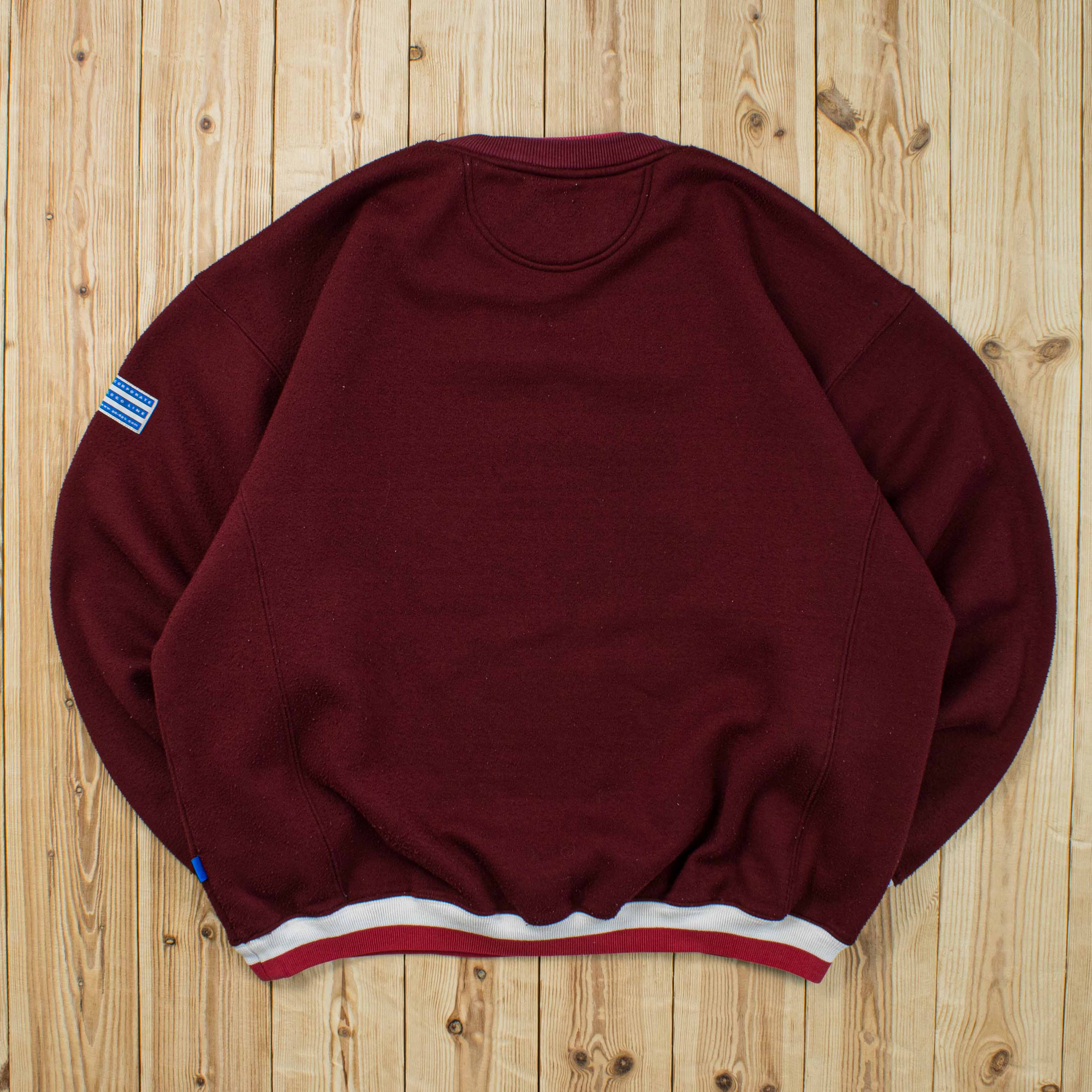 (L) Vintage Adidas Spell Out Embroidered Sweatshirt