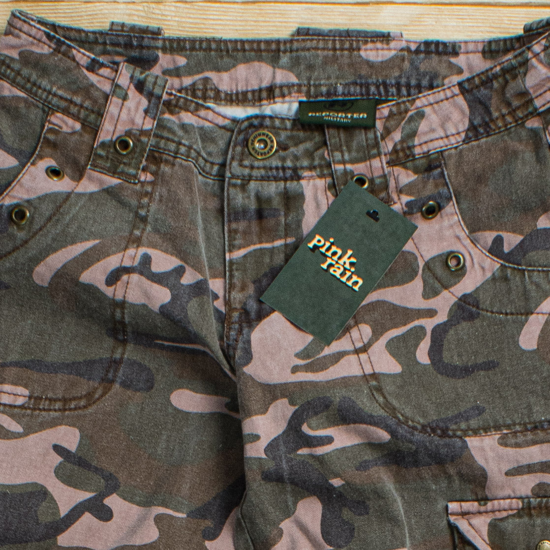 (W29 L32) Vintage Reporter Camo Pants
