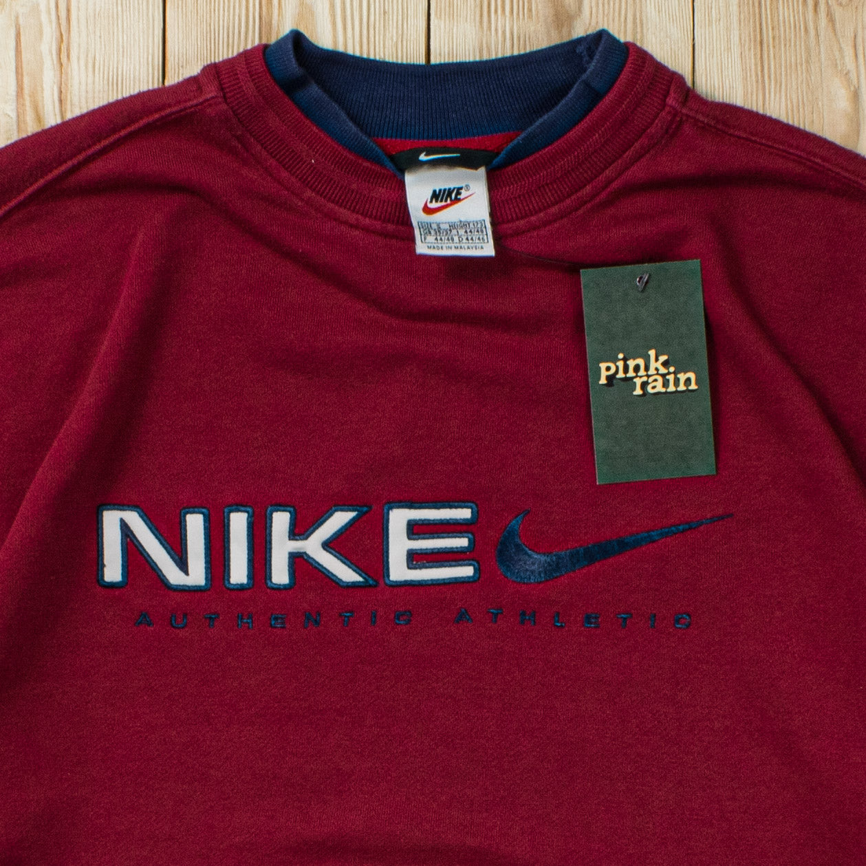 (S) Vintage Nike Authentic Embroidered Sweatshirt