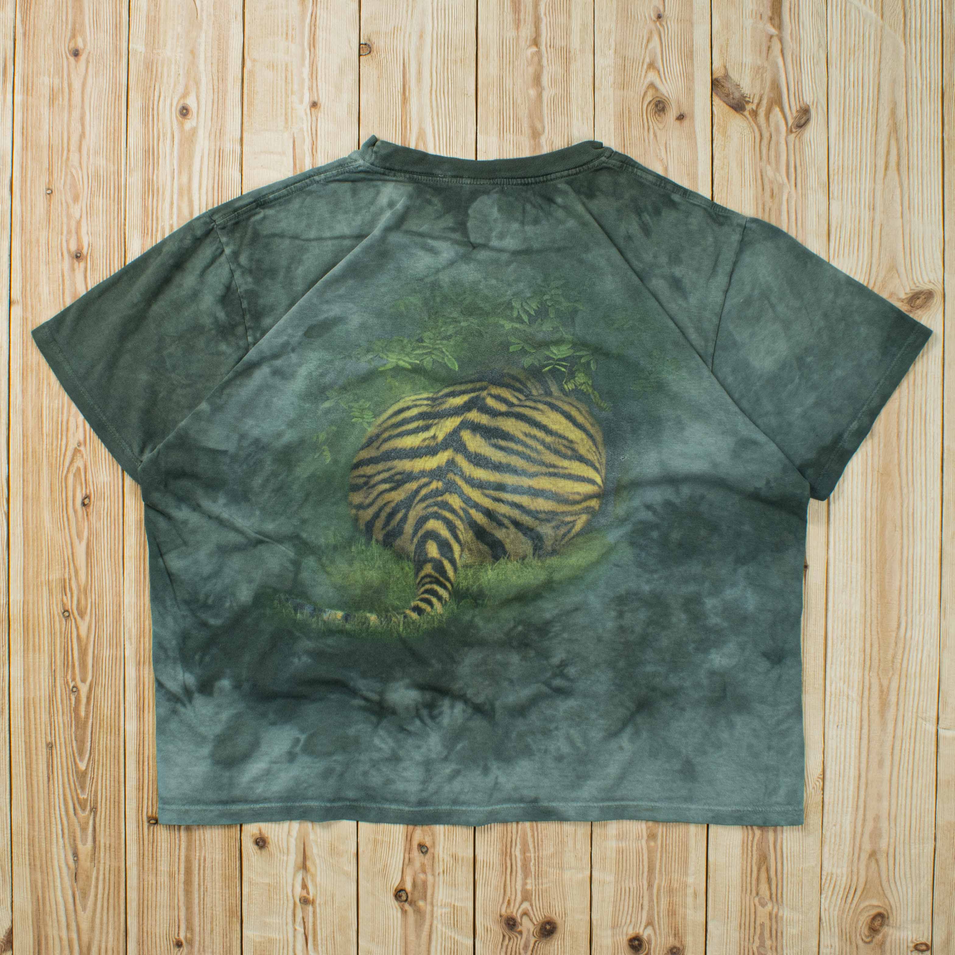 (L) Vintage Tiger Two-Sided T-Shirt