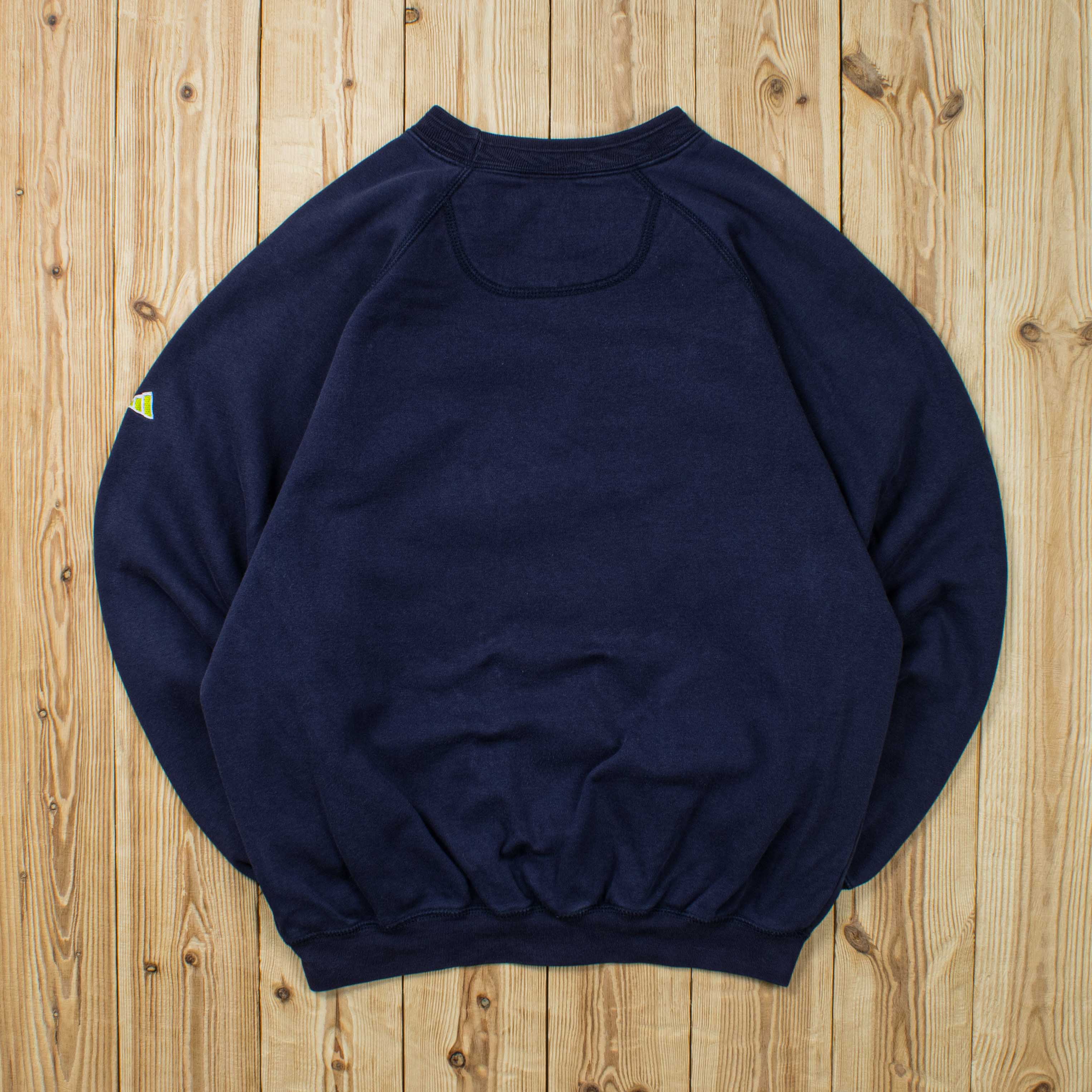 (S) Vintage Adidas Spell Out Embroidered Sweatshirt