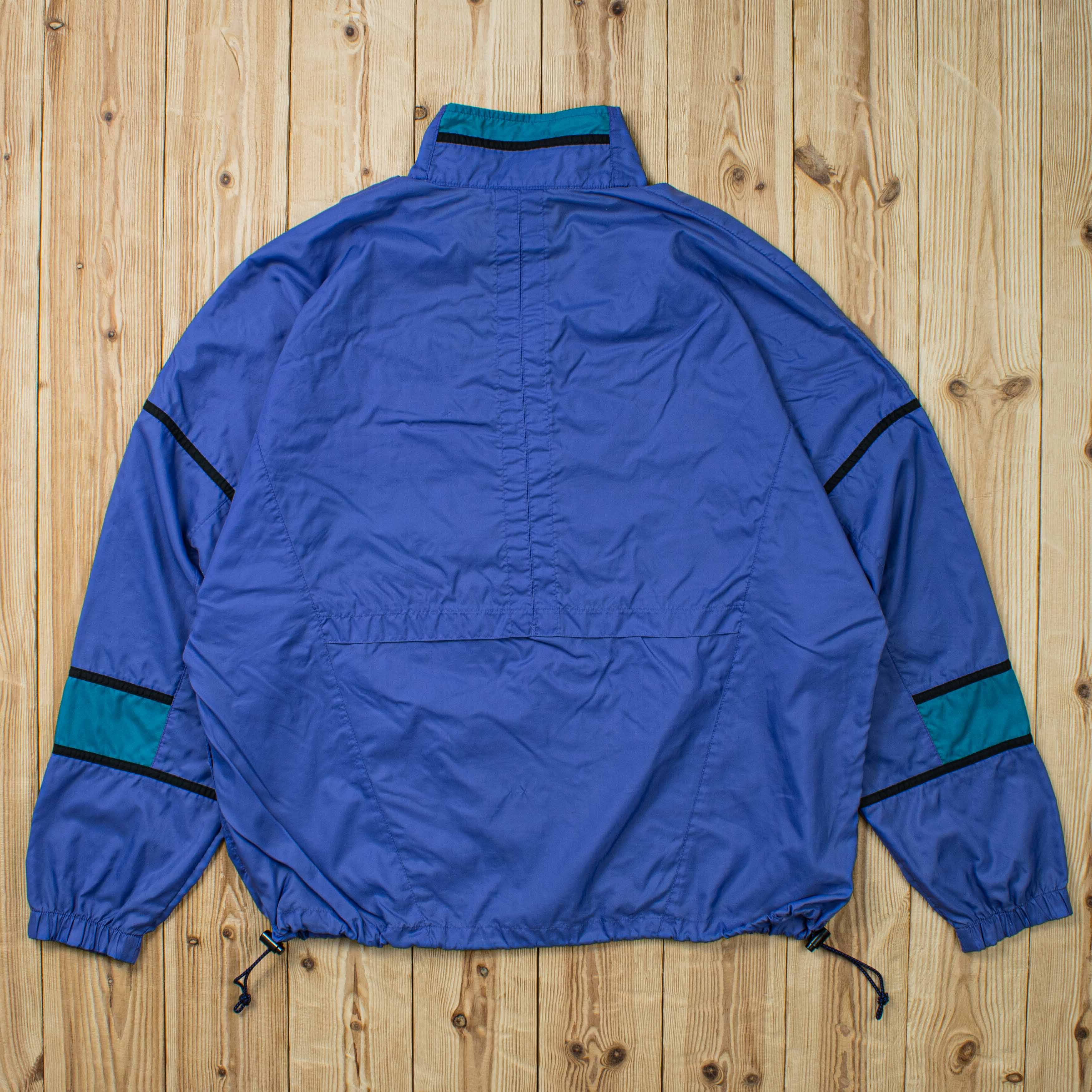 (L) Vintage Nike Essential Embroidered Quarter-Zip Jacket