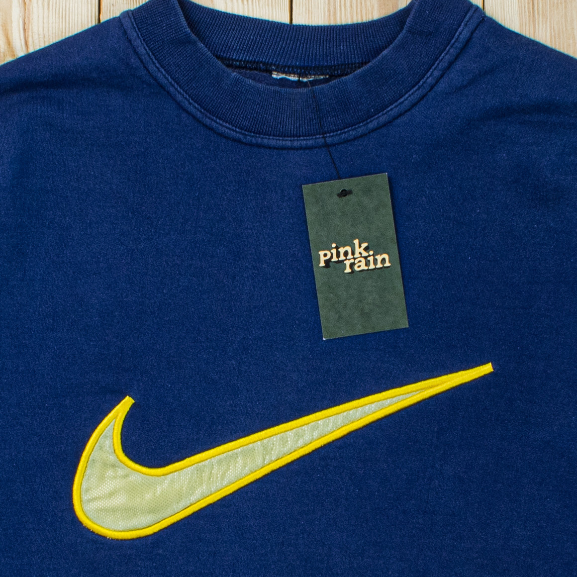 (S/M) Vintage Nike Swoosh Embroidered Sweatshirt