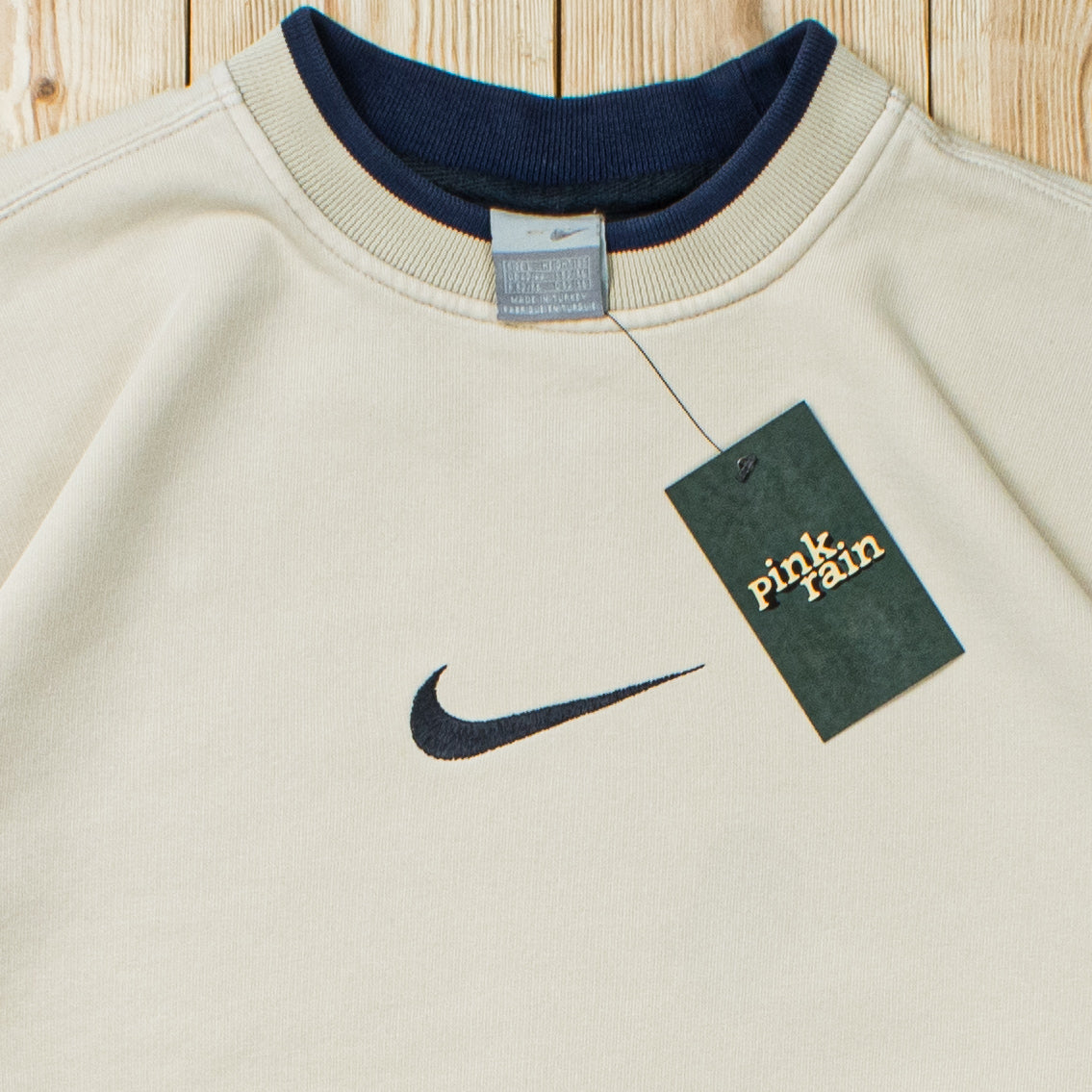 (L) Vintage Nike Swoosh Embroidered Sweatshirt