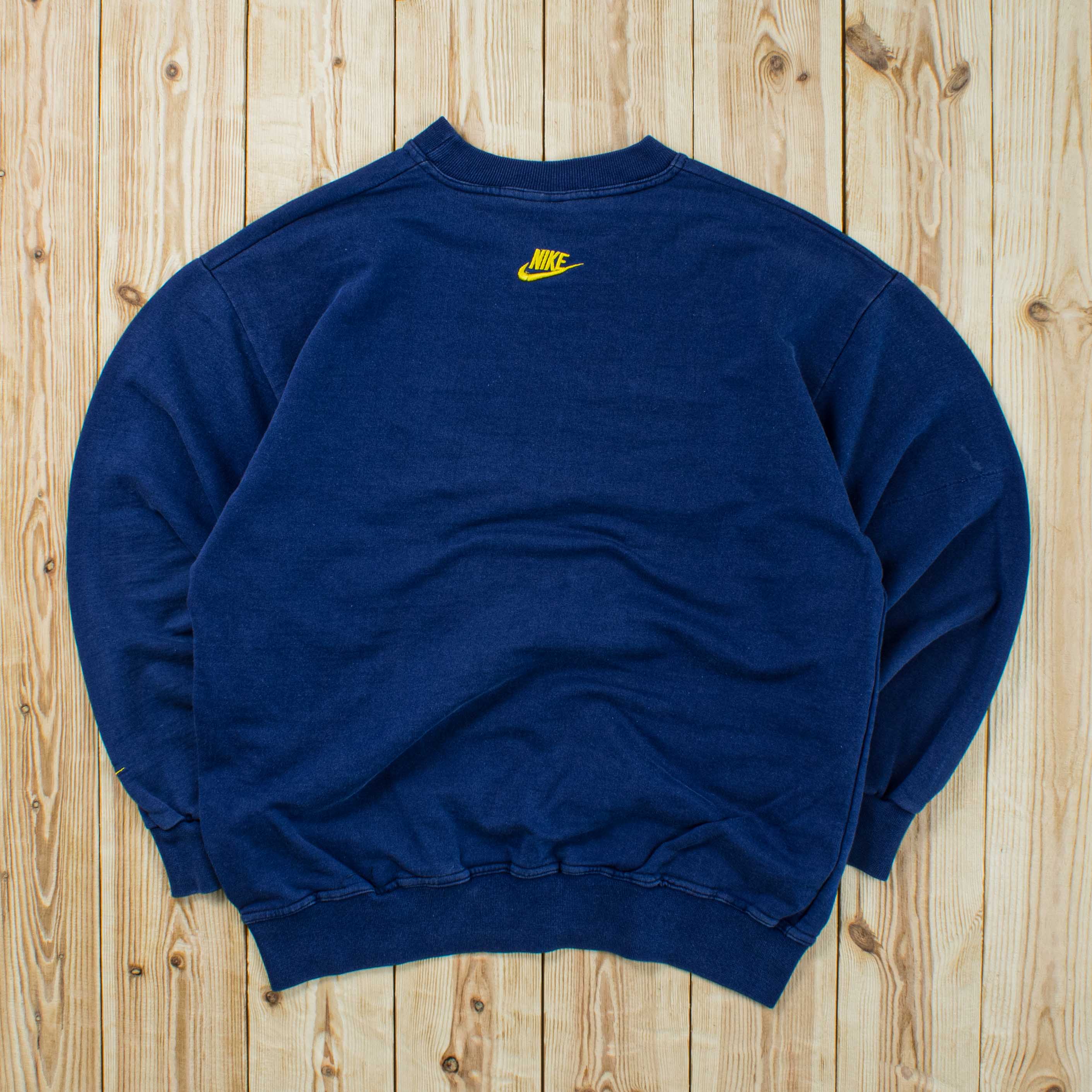 (S/M) Vintage Nike Swoosh Embroidered Sweatshirt