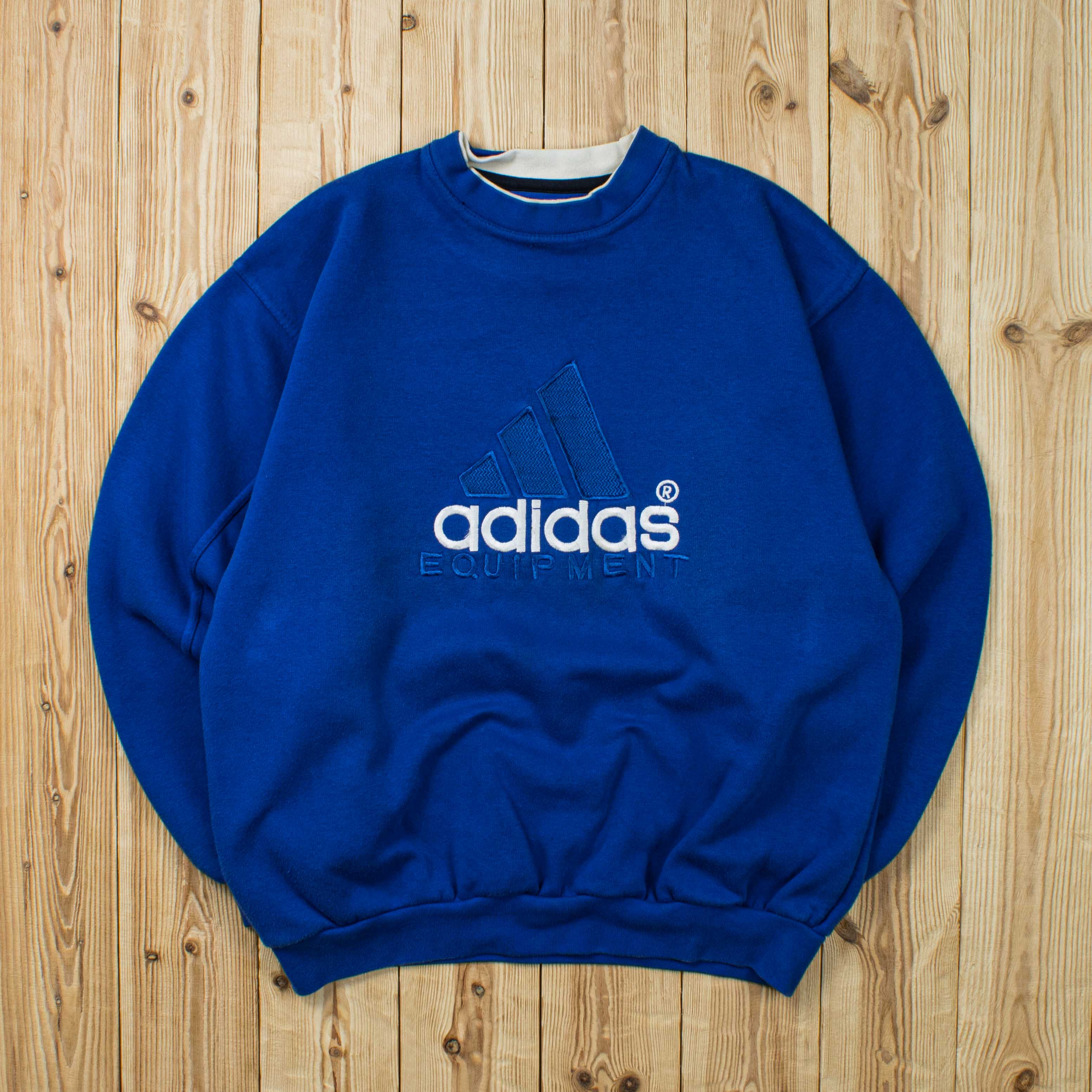(M) Vintage Adidas Equipment Embroidered Sweatshirt