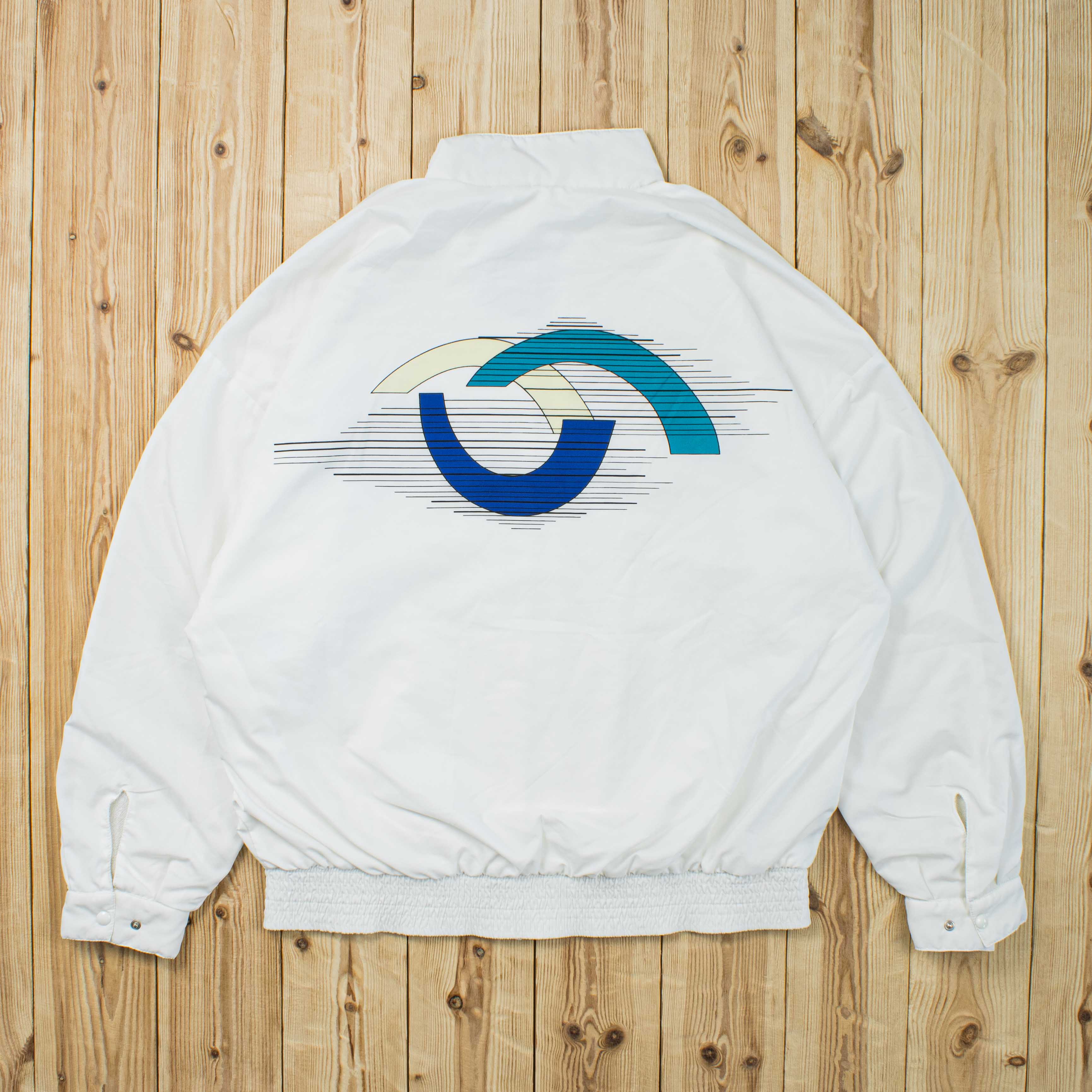 (L) 1985 Adidas Ivan Lendl Embroidered Jacket