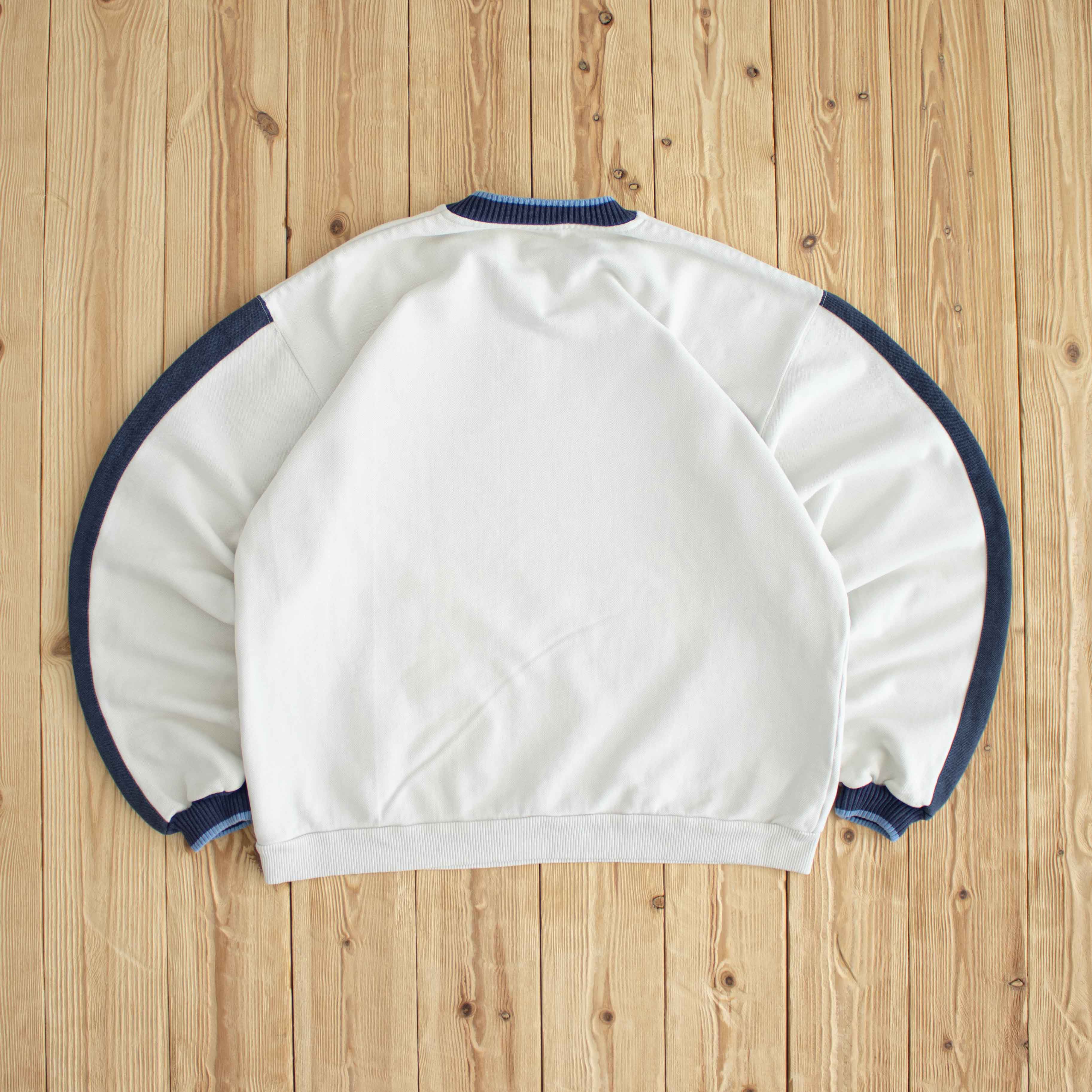 (M) Nike Vintage Essential Embroidered Sweatshirt White