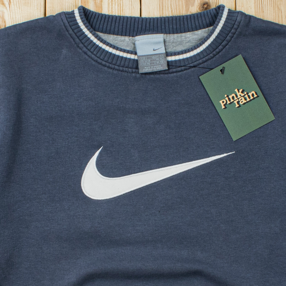 (S) Vintage Nike Swoosh Embroidered Sweatshirt