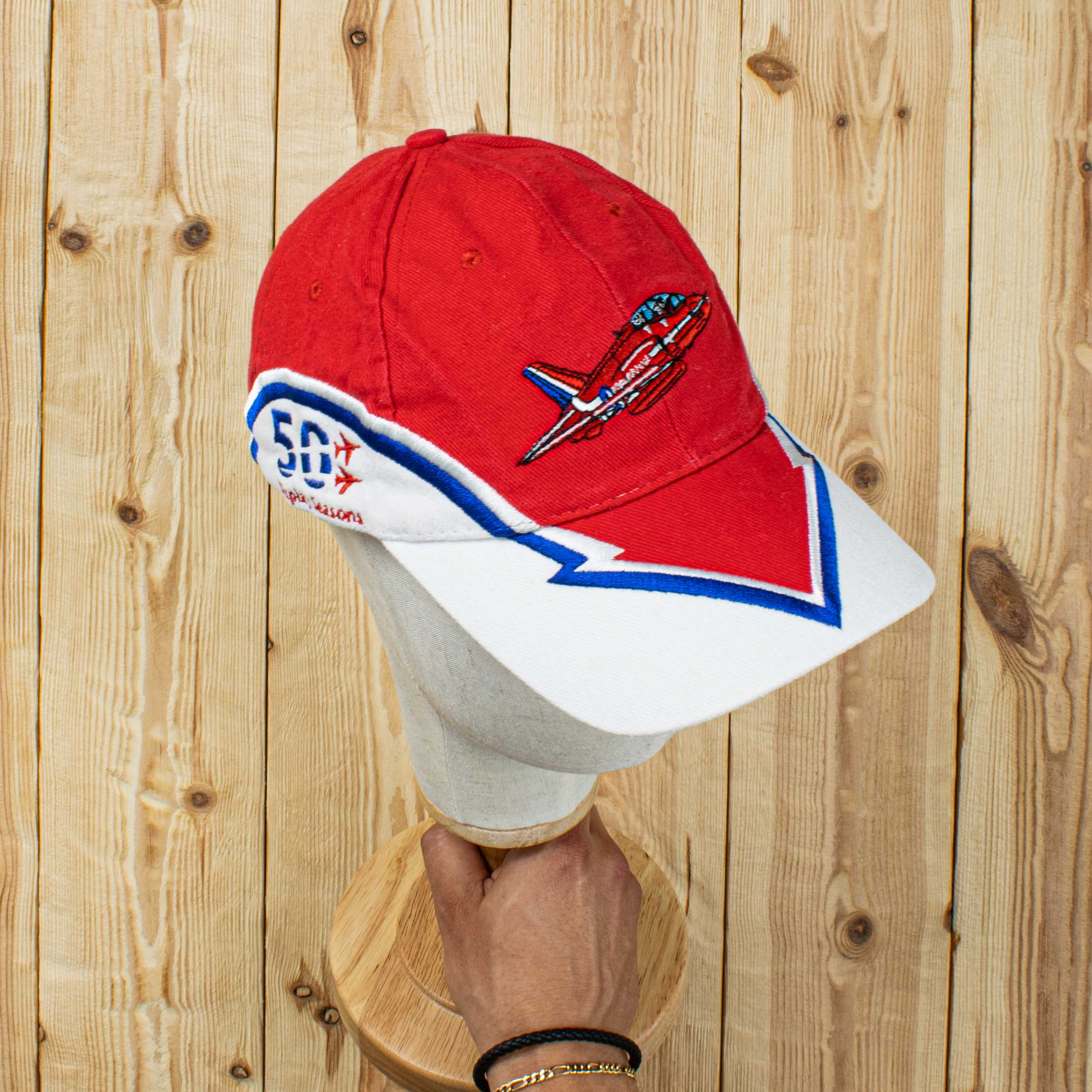 Vintage Red Arrows Embroidered Cap