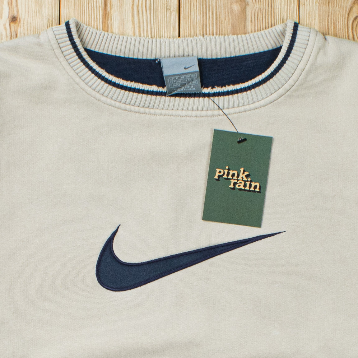 (XL) Vintage Nike Swoosh Embroidered Sweatshirt
