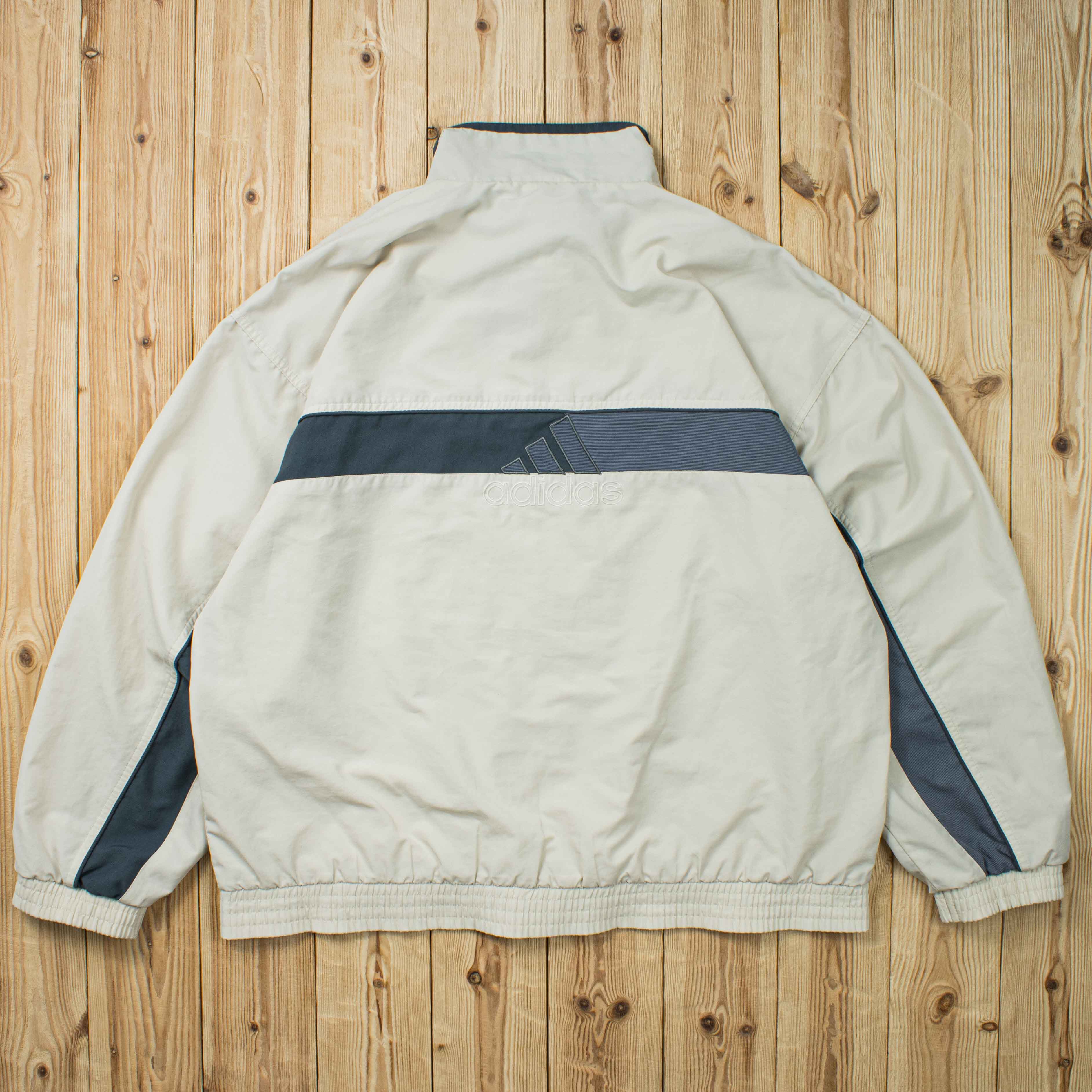 (L) Vintage Adidas Essential Embroidered Jacket