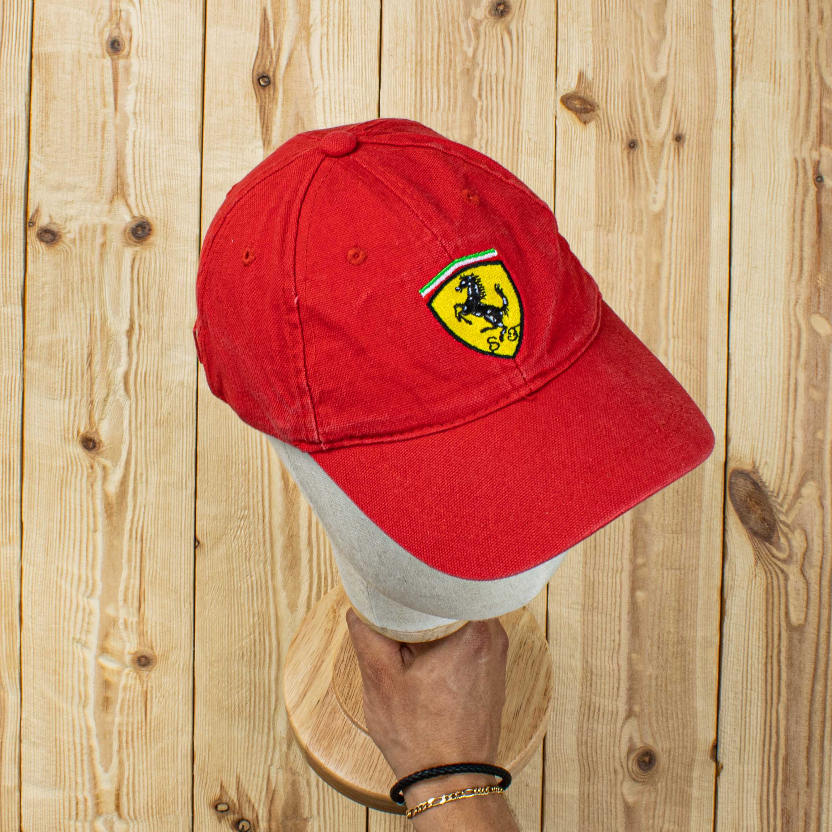 Vintage Ferrari Embroidered Cap