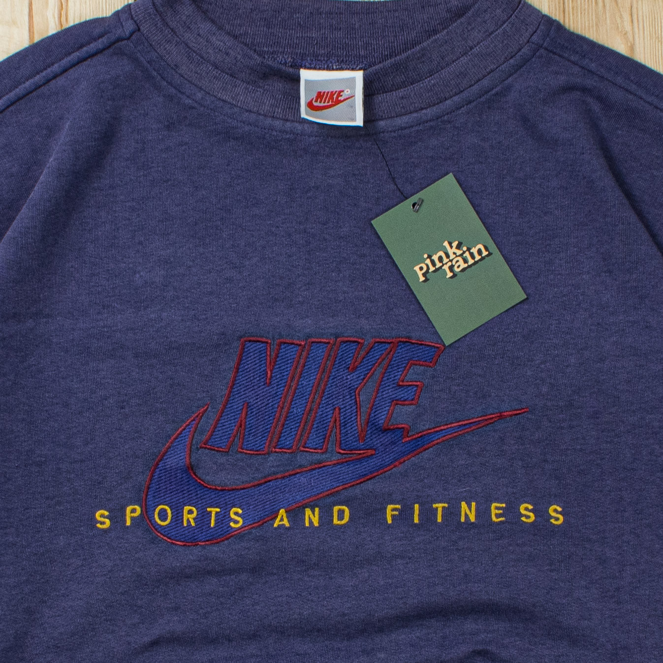 (M/L) Vintage Nike Sports And Fitness Embroidered Sweatshirt