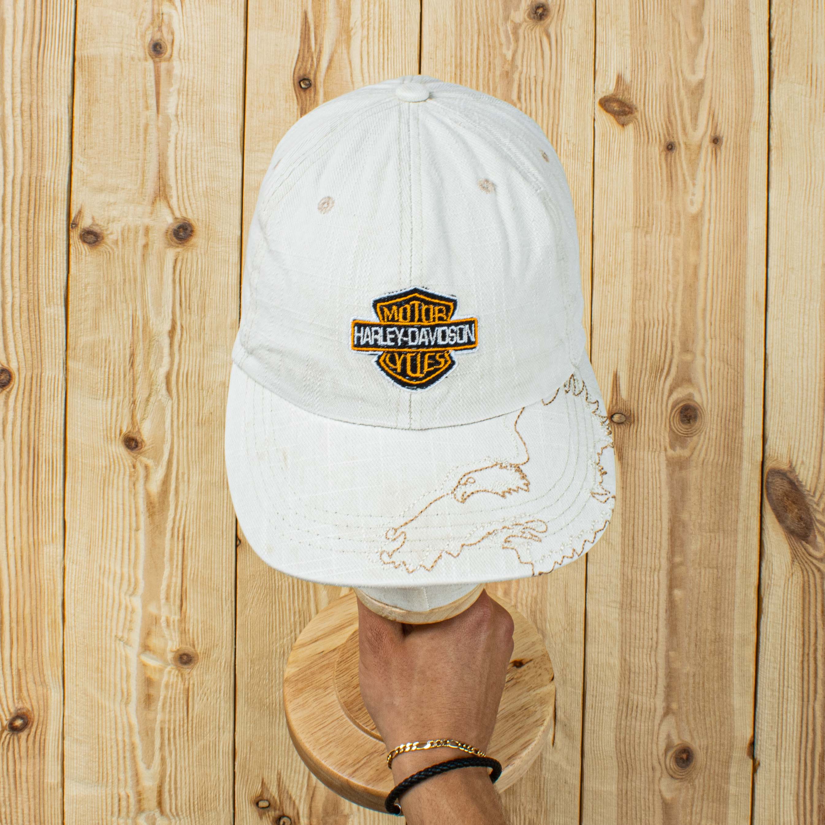 Vintage Harley-Davidson Embroidered Cap