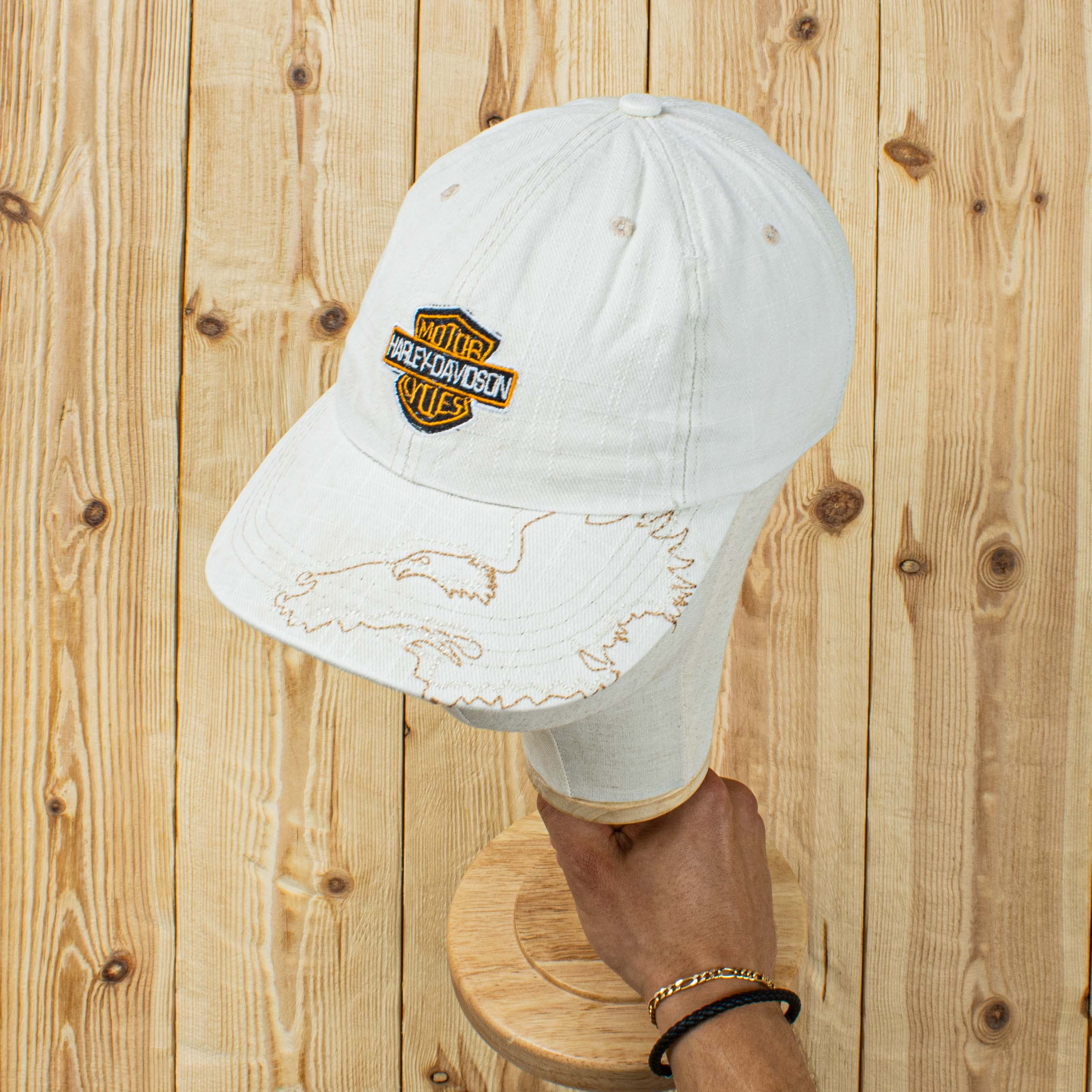 Vintage Harley-Davidson Embroidered Cap