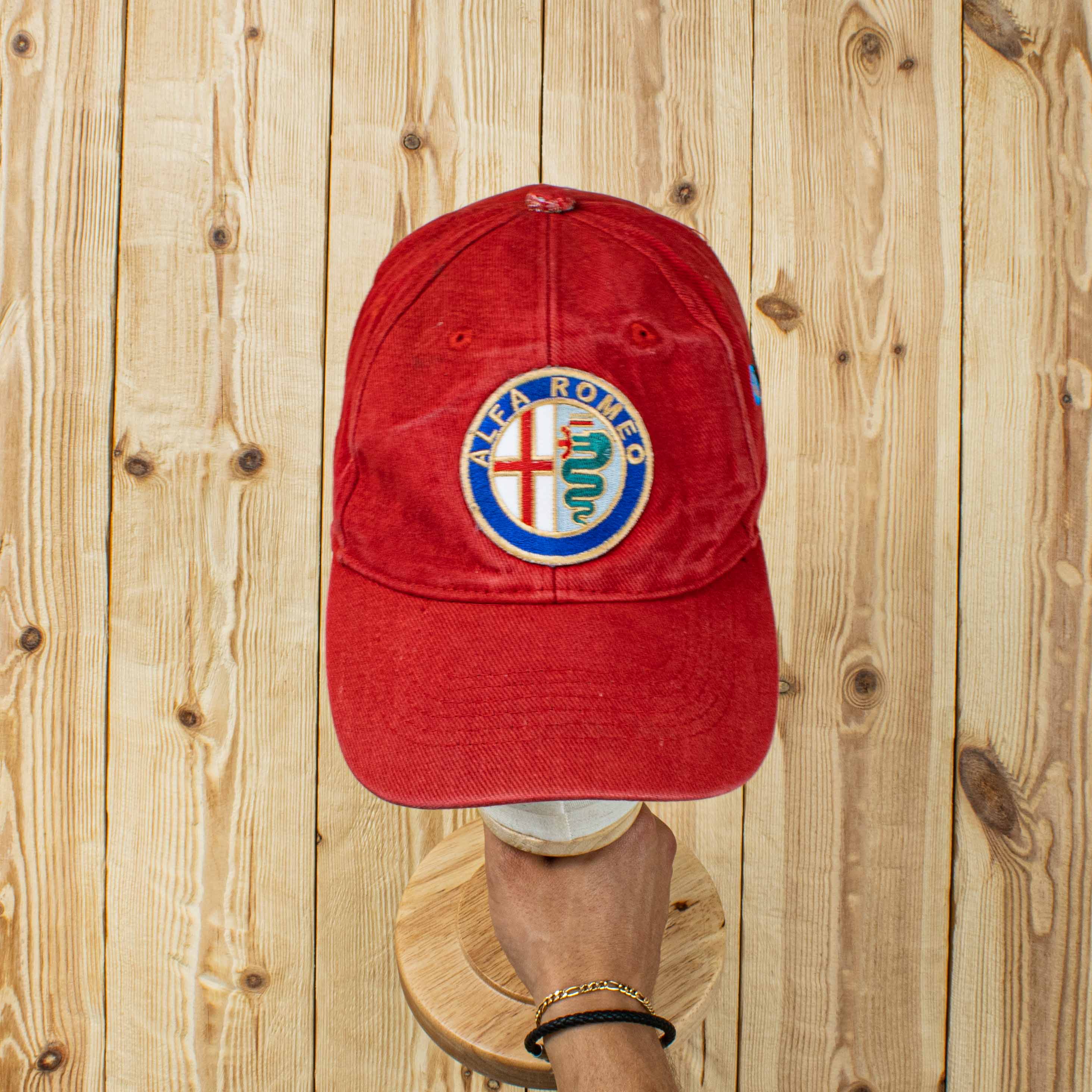 Vintage Alfa Romeo Embroidered Cap