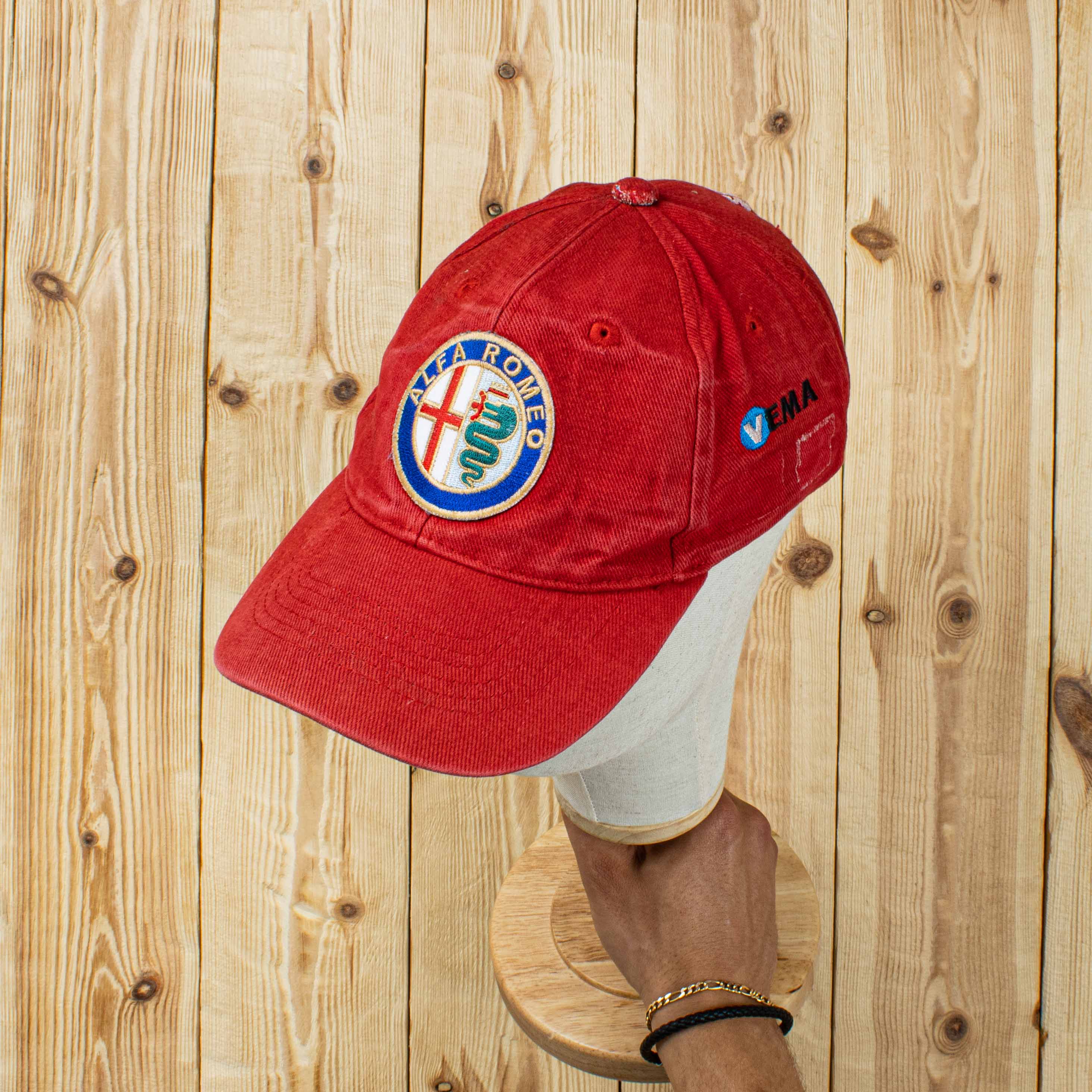 Vintage Alfa Romeo Embroidered Cap