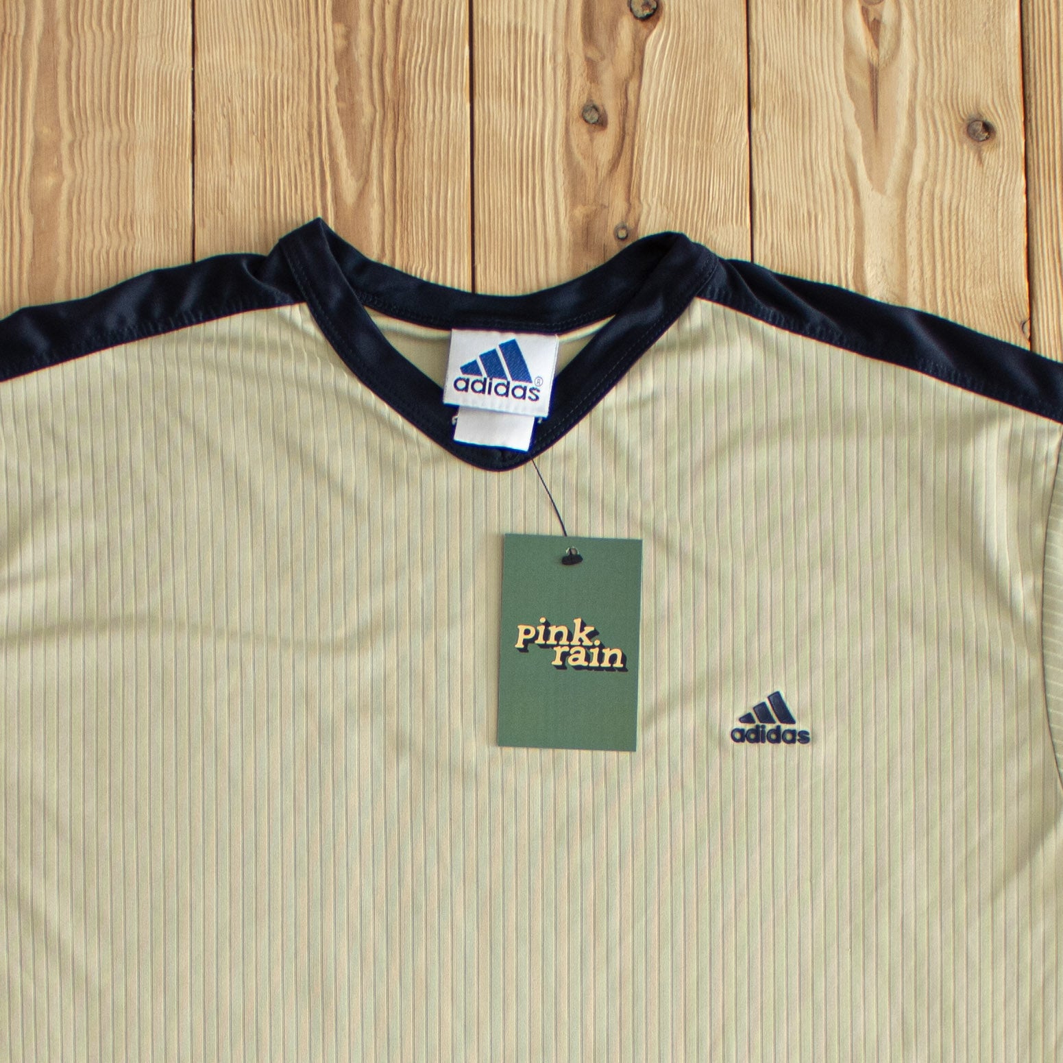 (M) Adidas Vintage T-Shirt Beige