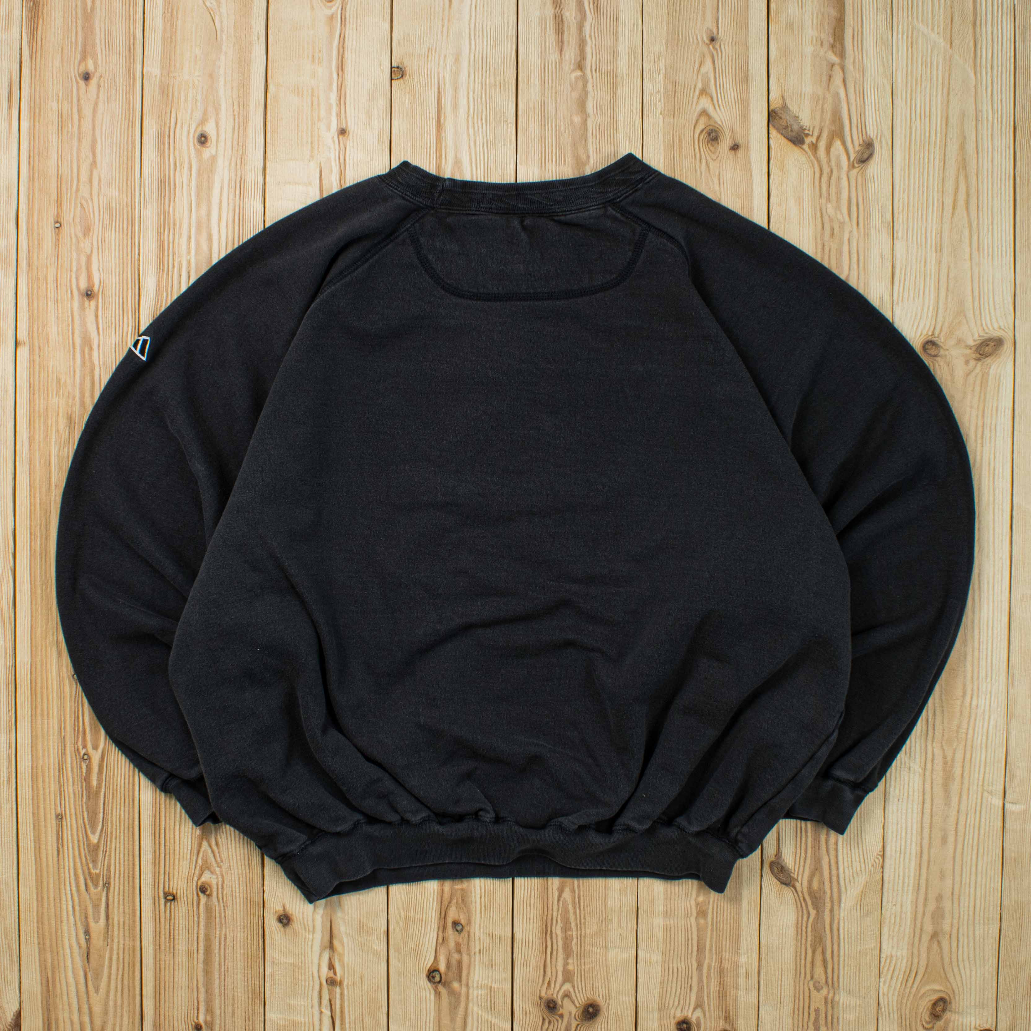 (L) Vintage Adidas Spell Out Embroidered Sweatshirt