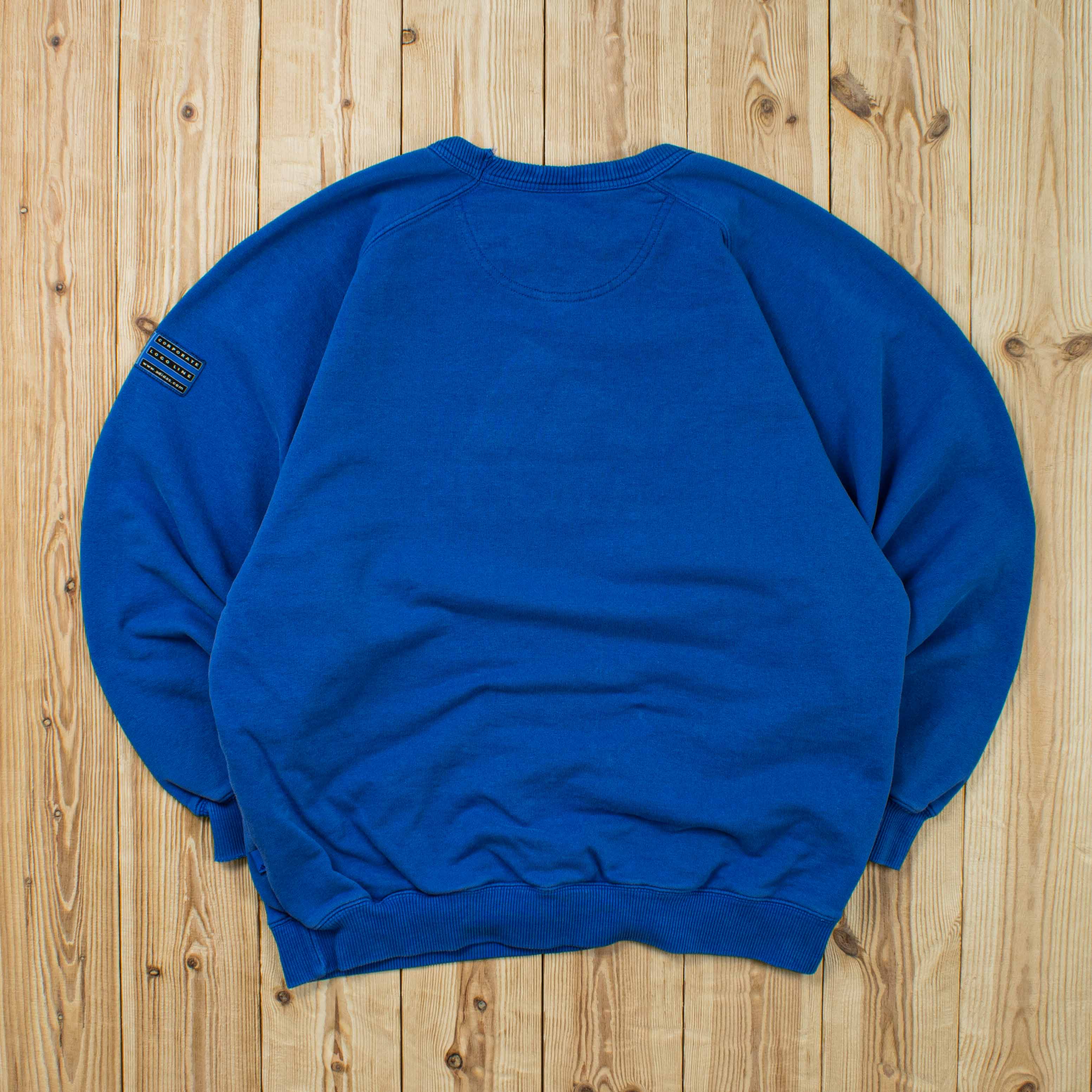 (M) Vintage Adidas Spell Out Embroidered Sweatshirt