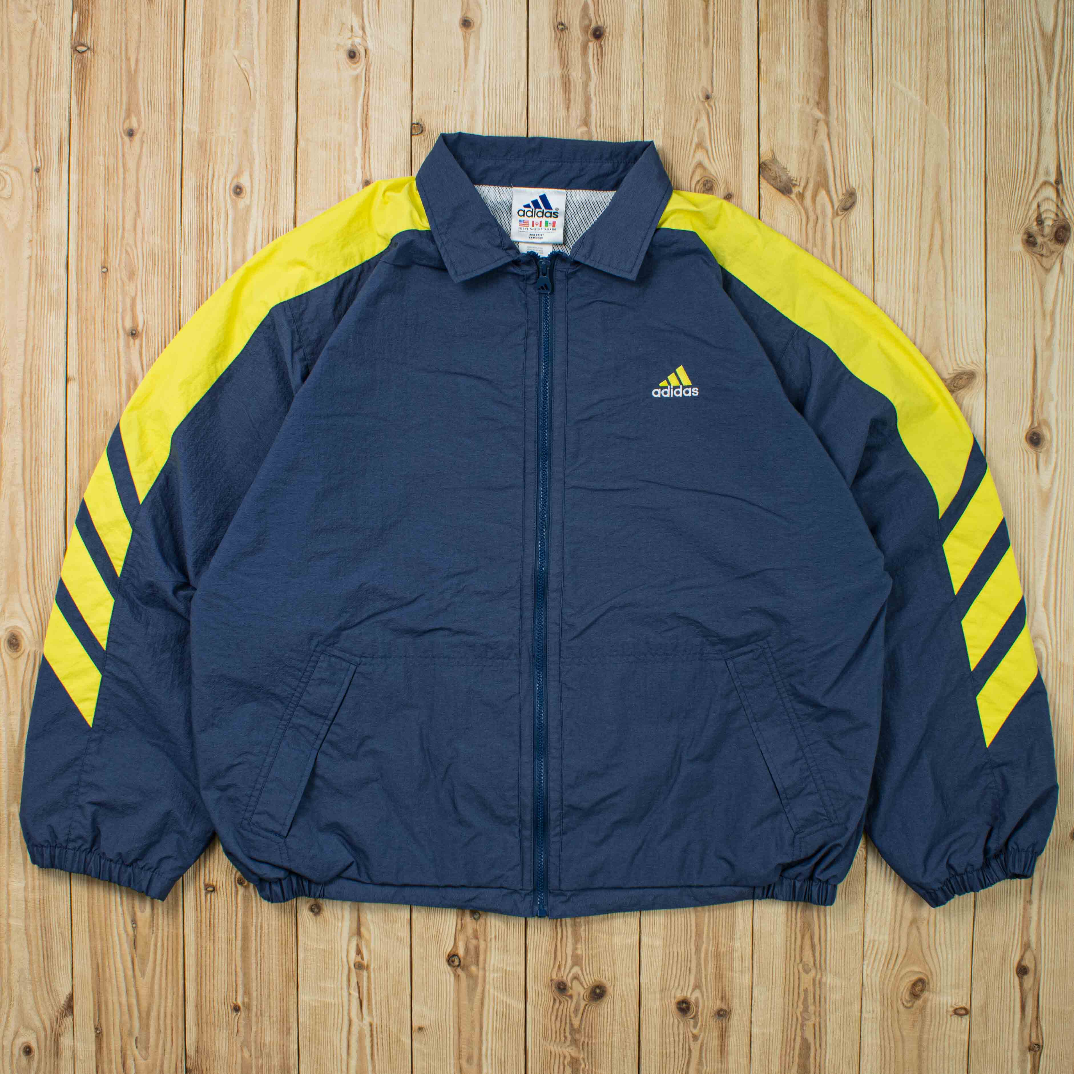 (XL) Vintage Adidas Essential Embroidered Jacket