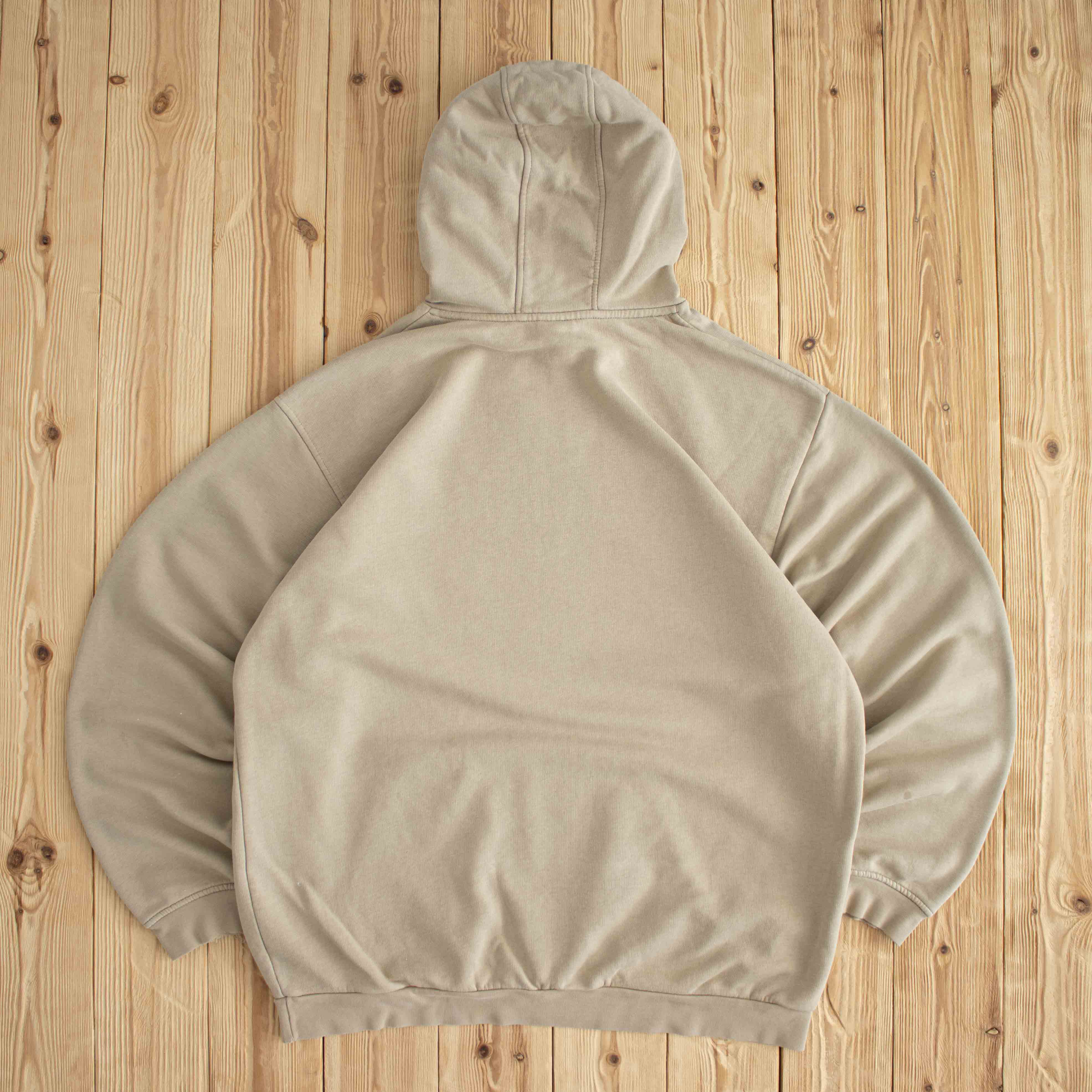 (XL) Nike Athletic Vintage Embroidered Hoodie Beige