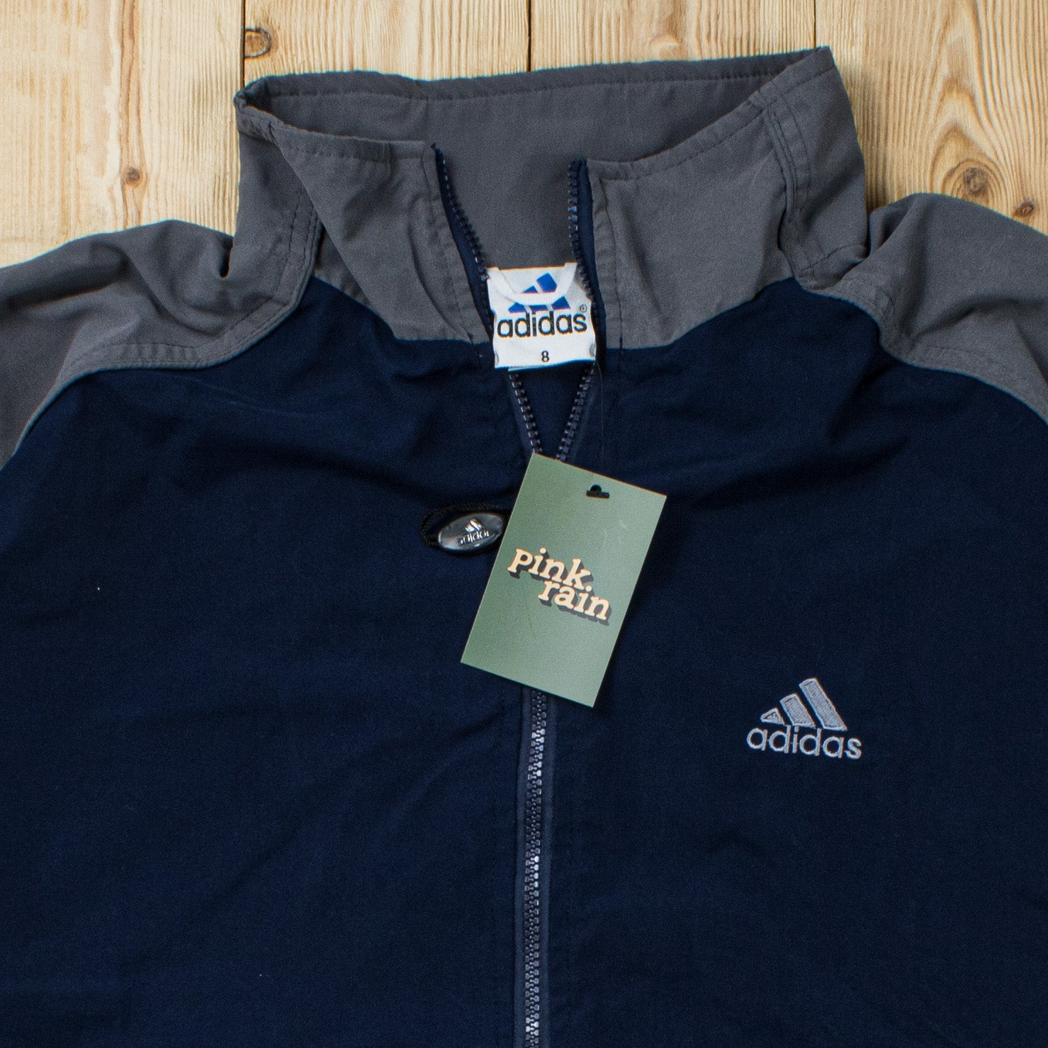 (L) Vintage Adidas Essential Embroidered Jacket