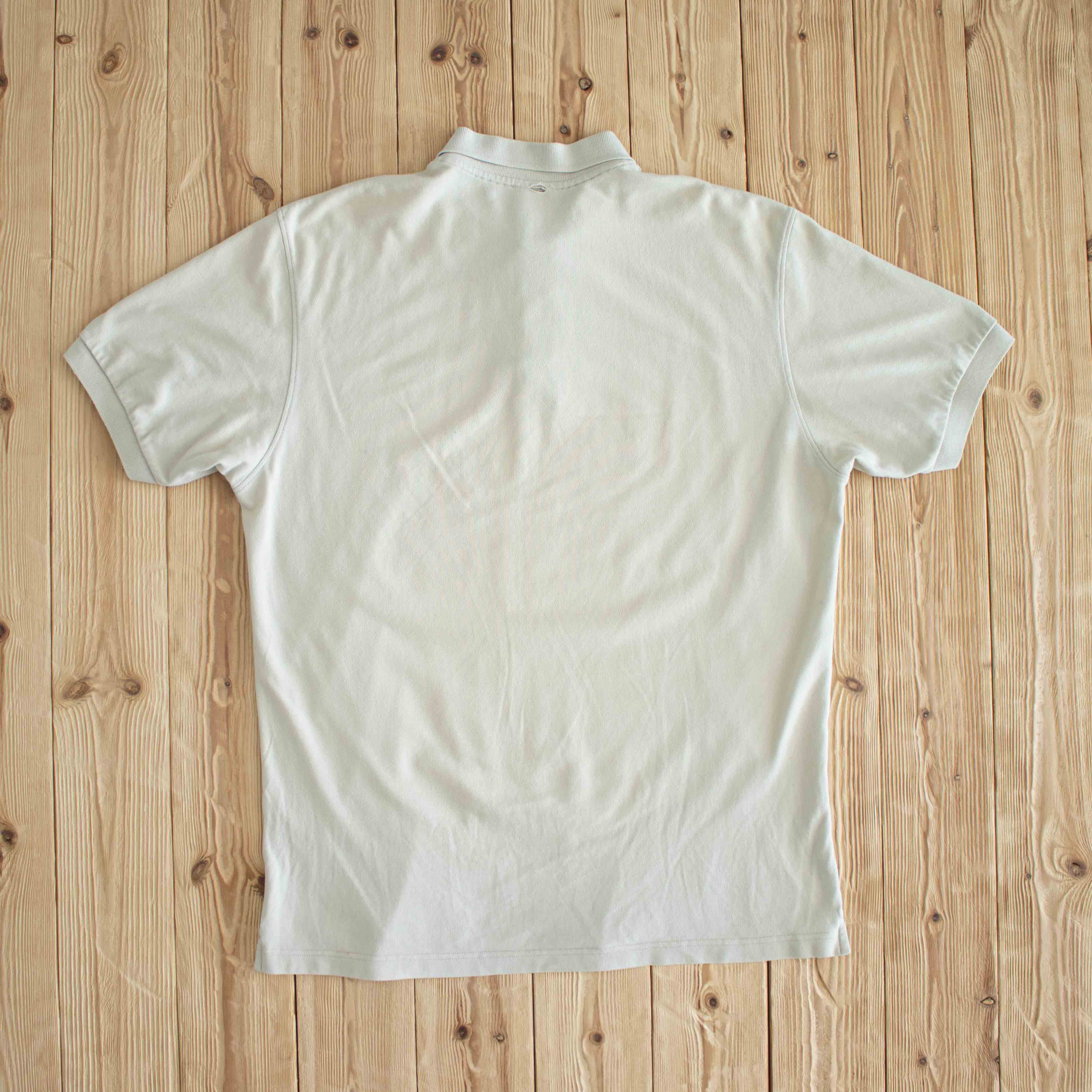 (L) Nike Vintage Essential Embroidered Polo Beige