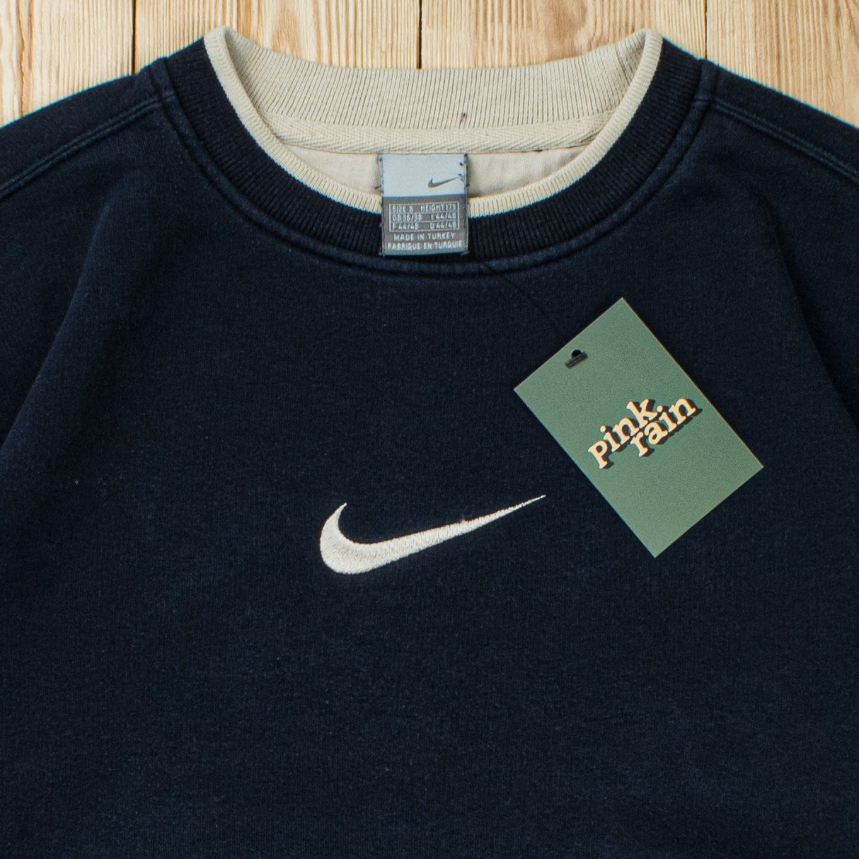 (S) Vintage Nike Swoosh Embroidered Sweatshirt