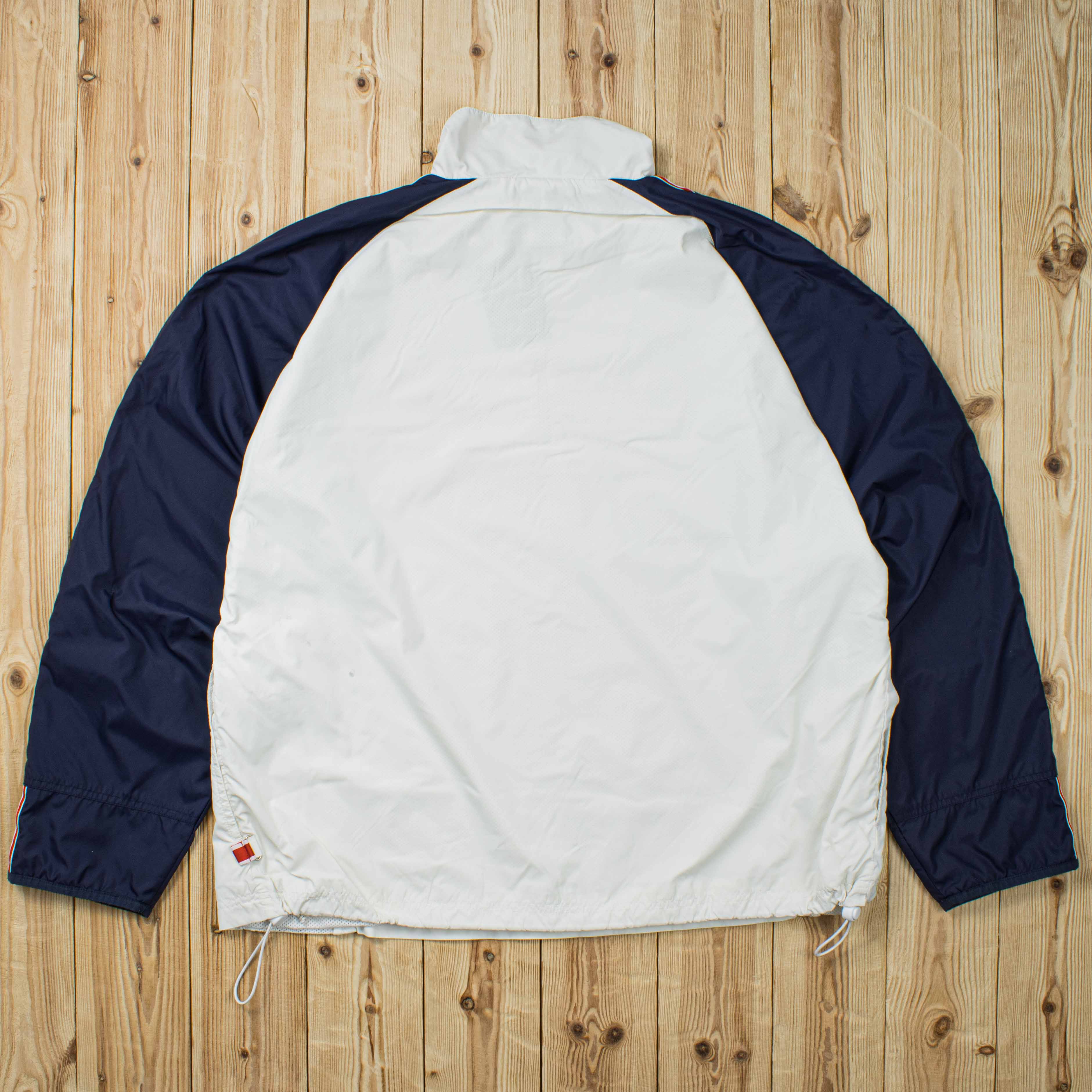 (L) Vintage Adidas Essential Embroidered Quarter-Zip Jacket