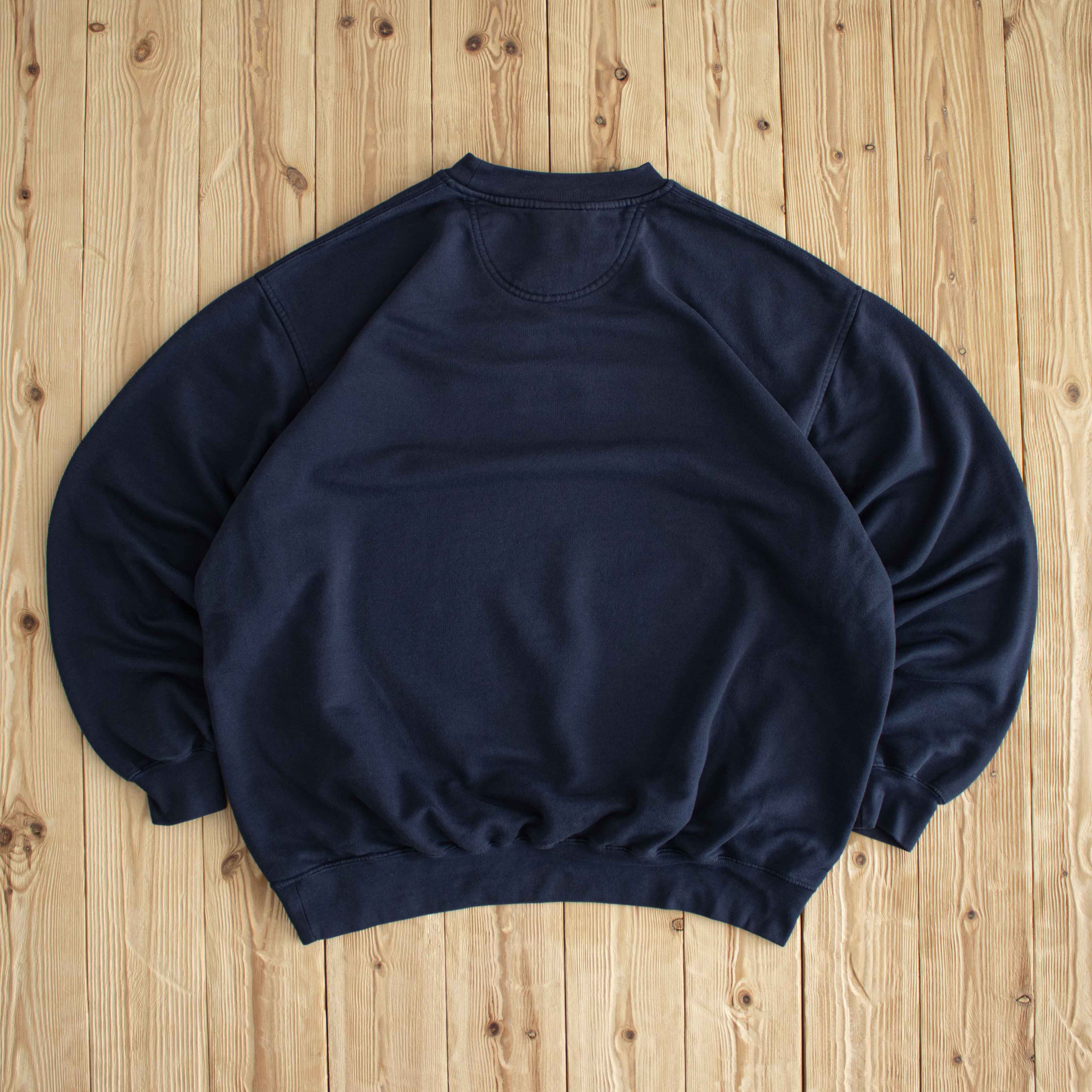 (XL) NFL Chicago Bears Vintage Embroidered Sweatshirt Blue