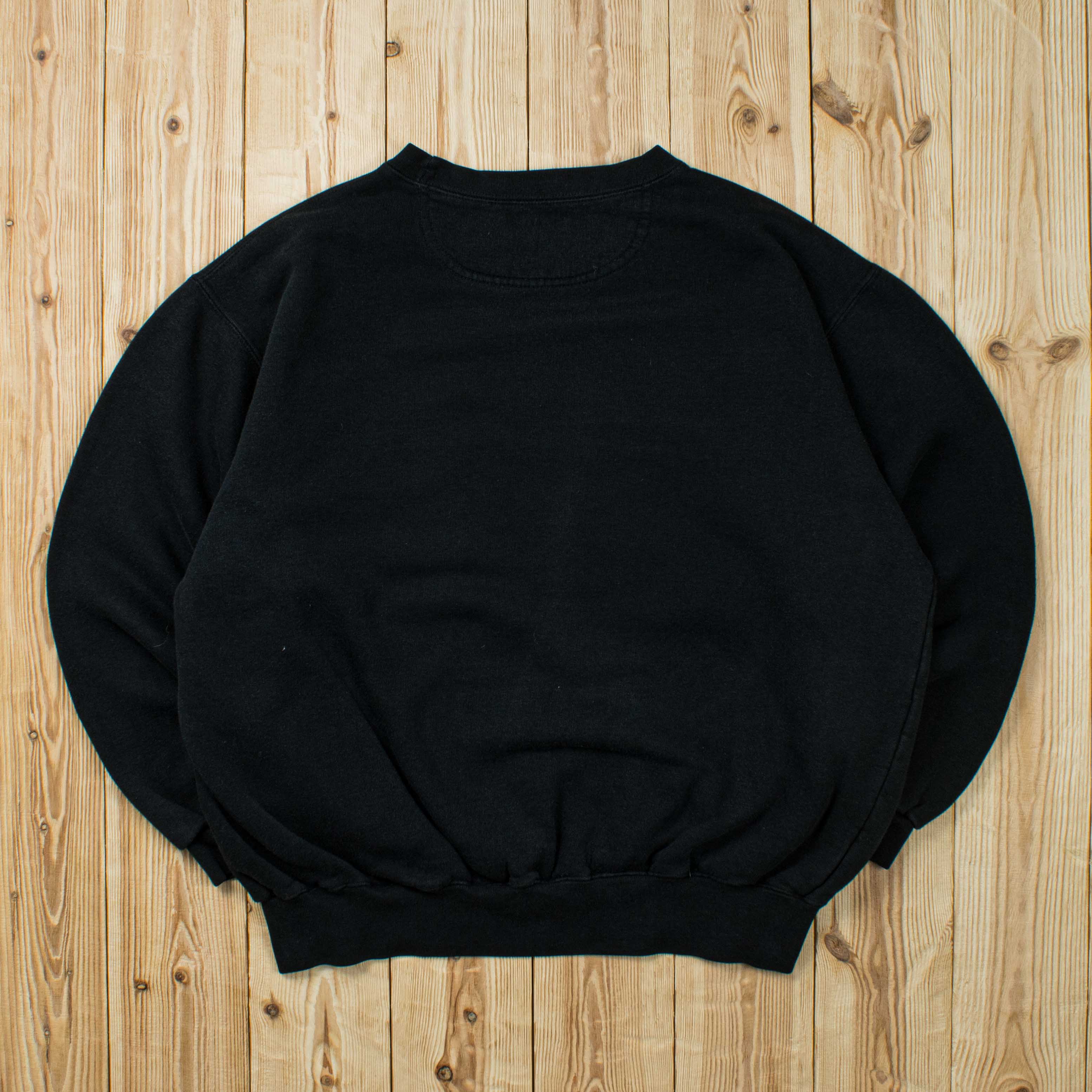 (L) Vintage Champion Spell Out Embroidered Sweatshirt
