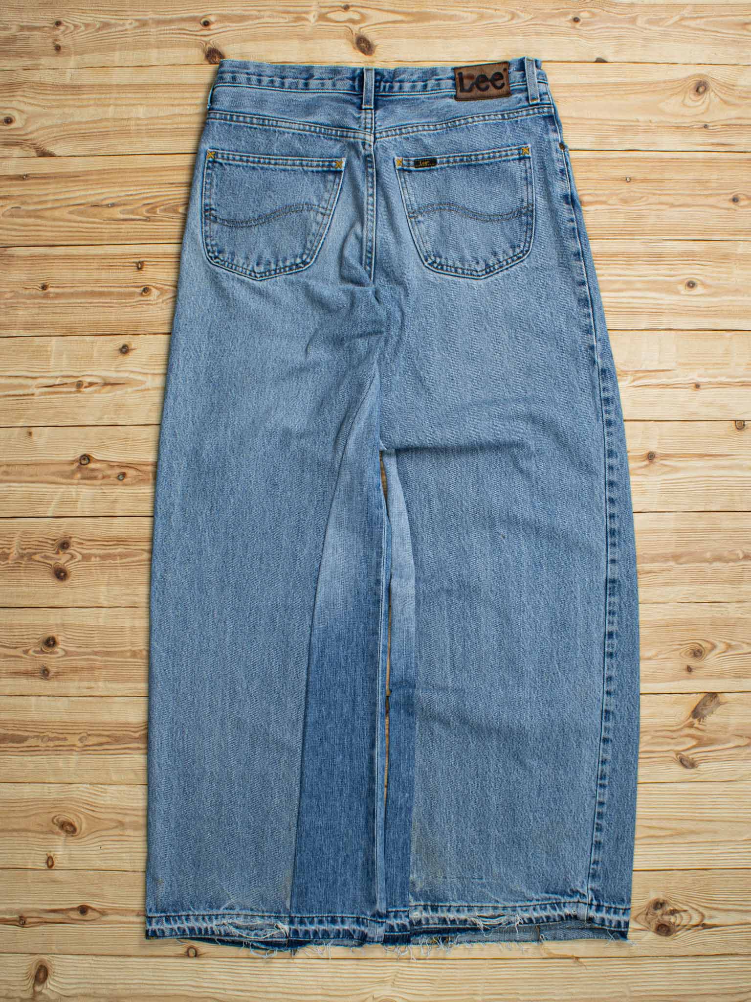 (W33 L32) Reworked Vintage Lee Jeans