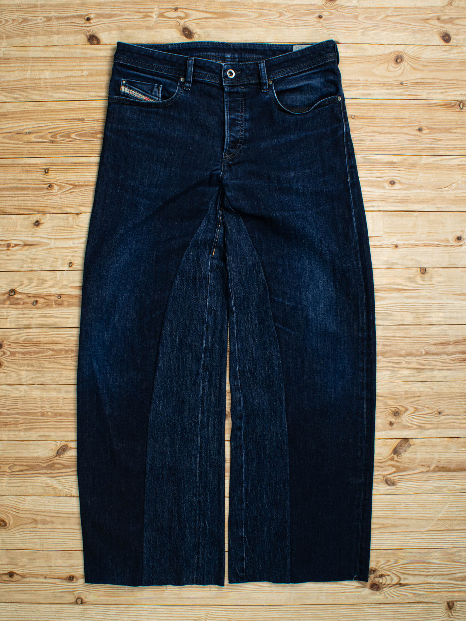 (W33 L34) Reworked Vintage Diesel Jeans