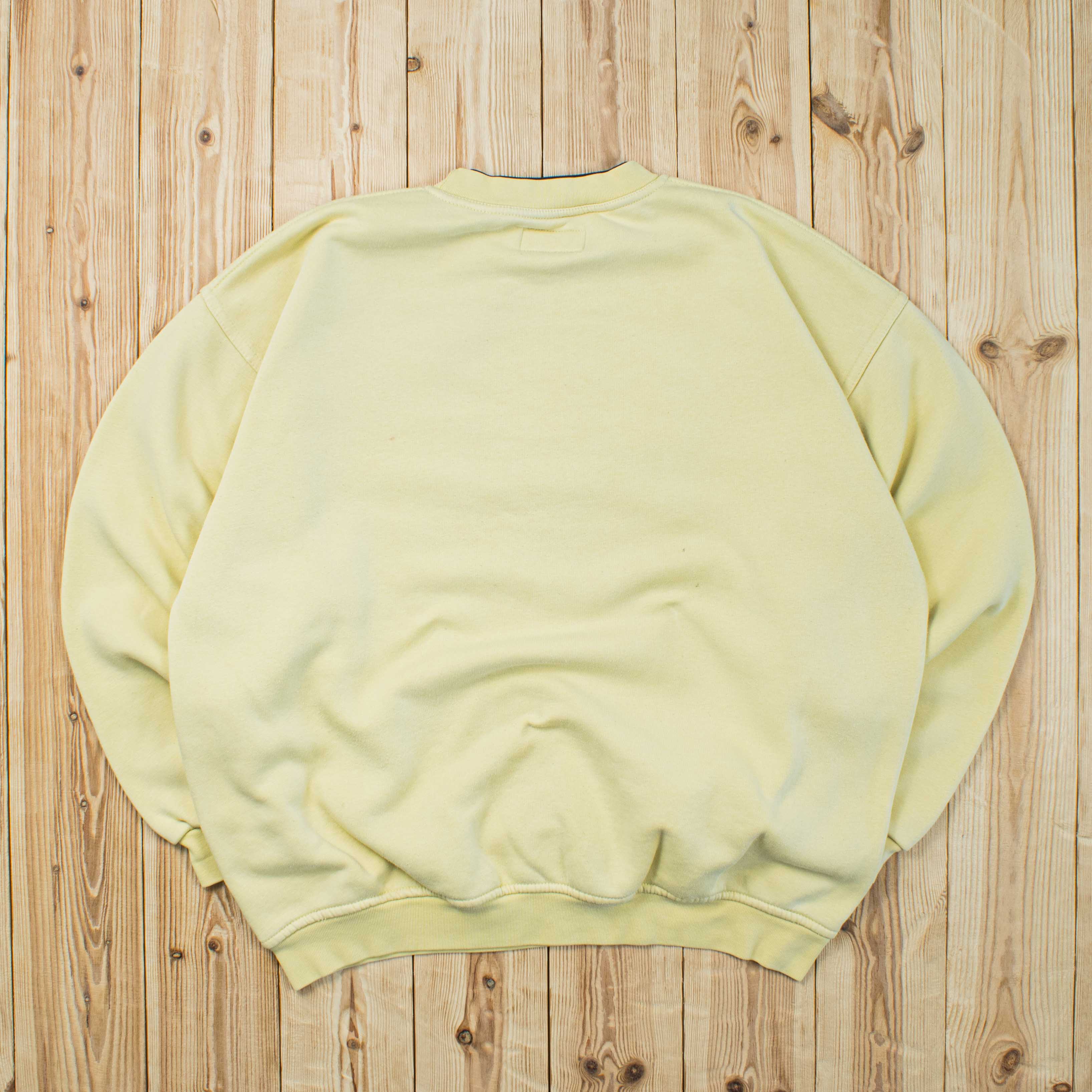 (L) Vintage Champion Spell Out Embroidered Sweatshirt