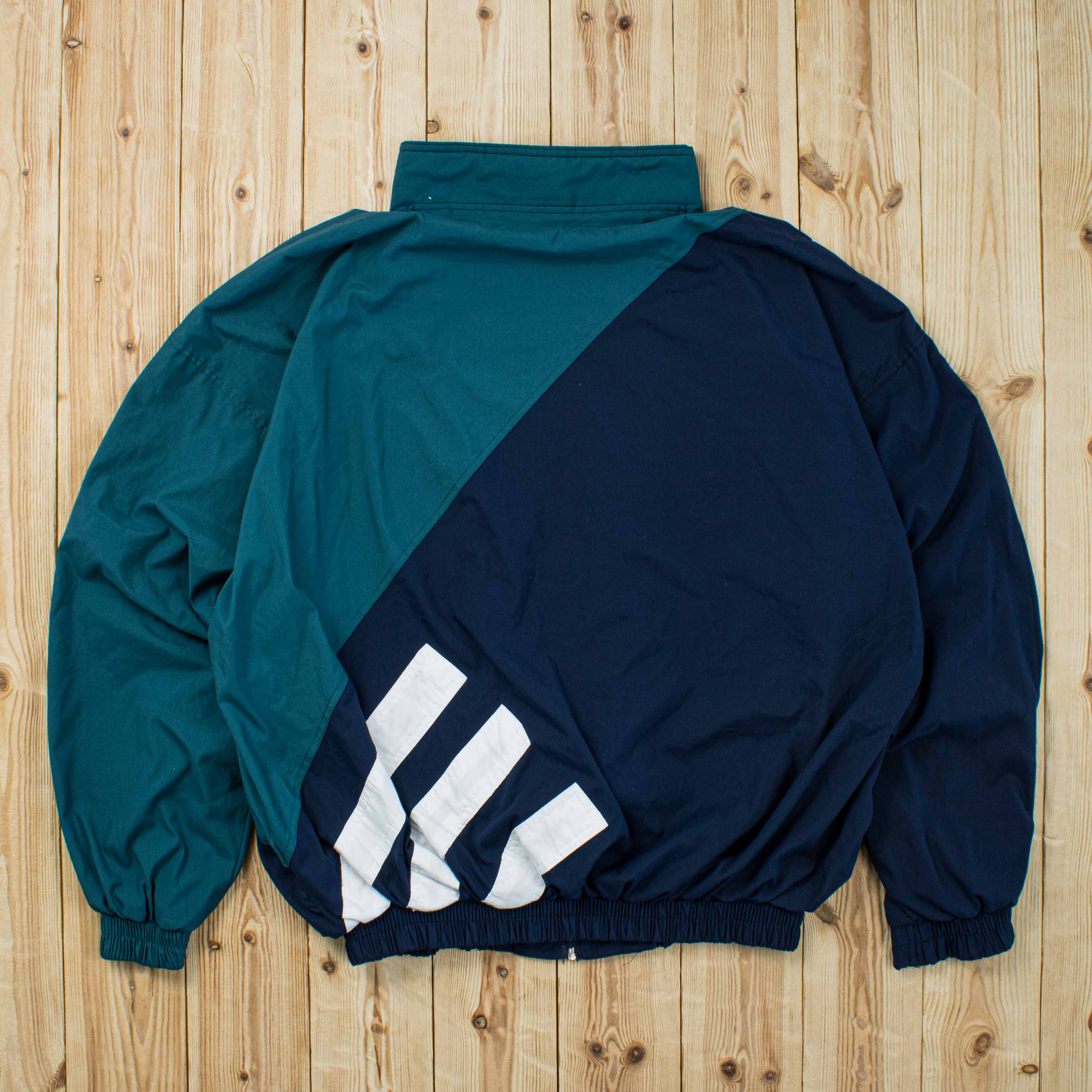 (L/XL) Vintage Adidas F.C. Bayern Munchen Embroidered Jacket