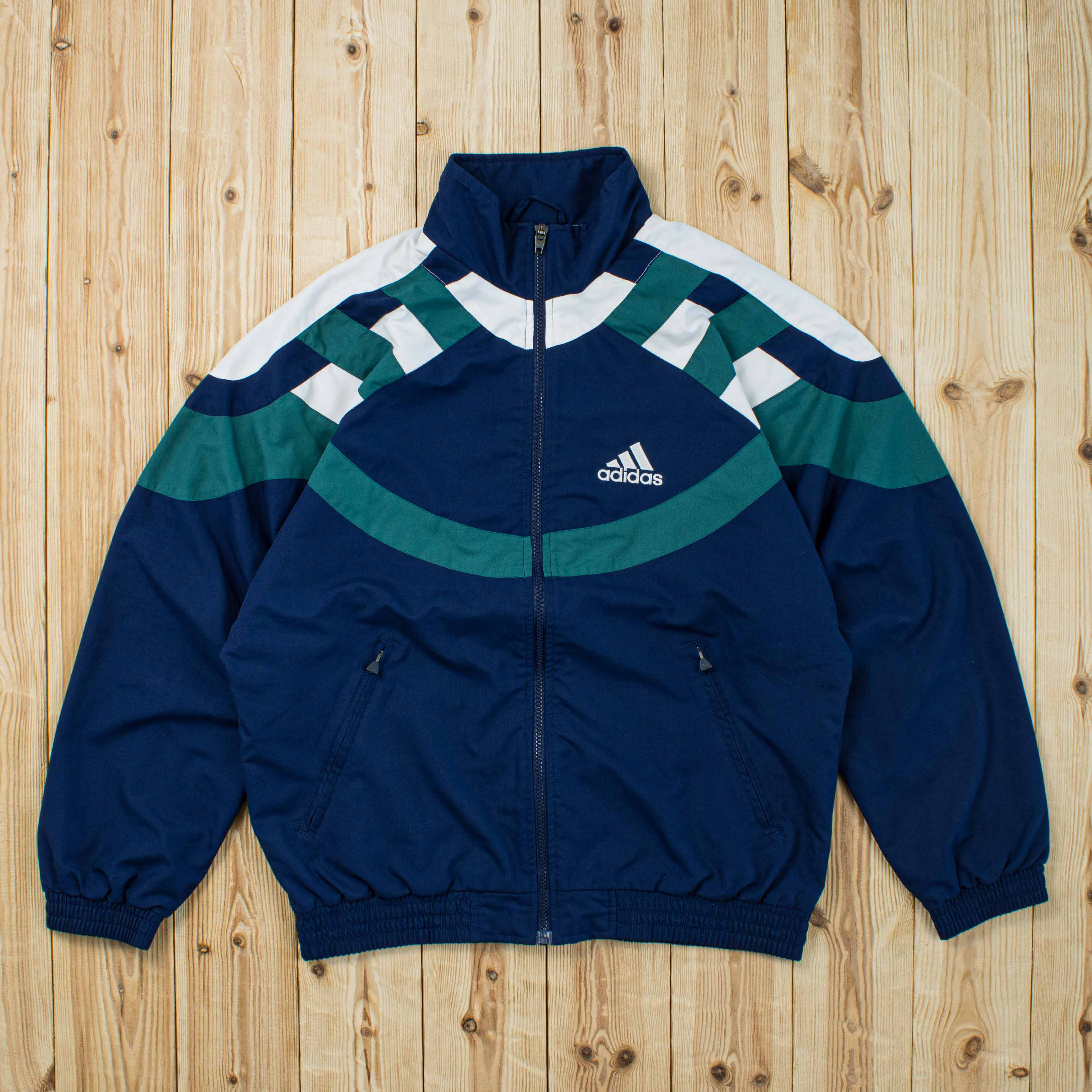 (M) Vintage Adidas Essential Embroidered Jacket