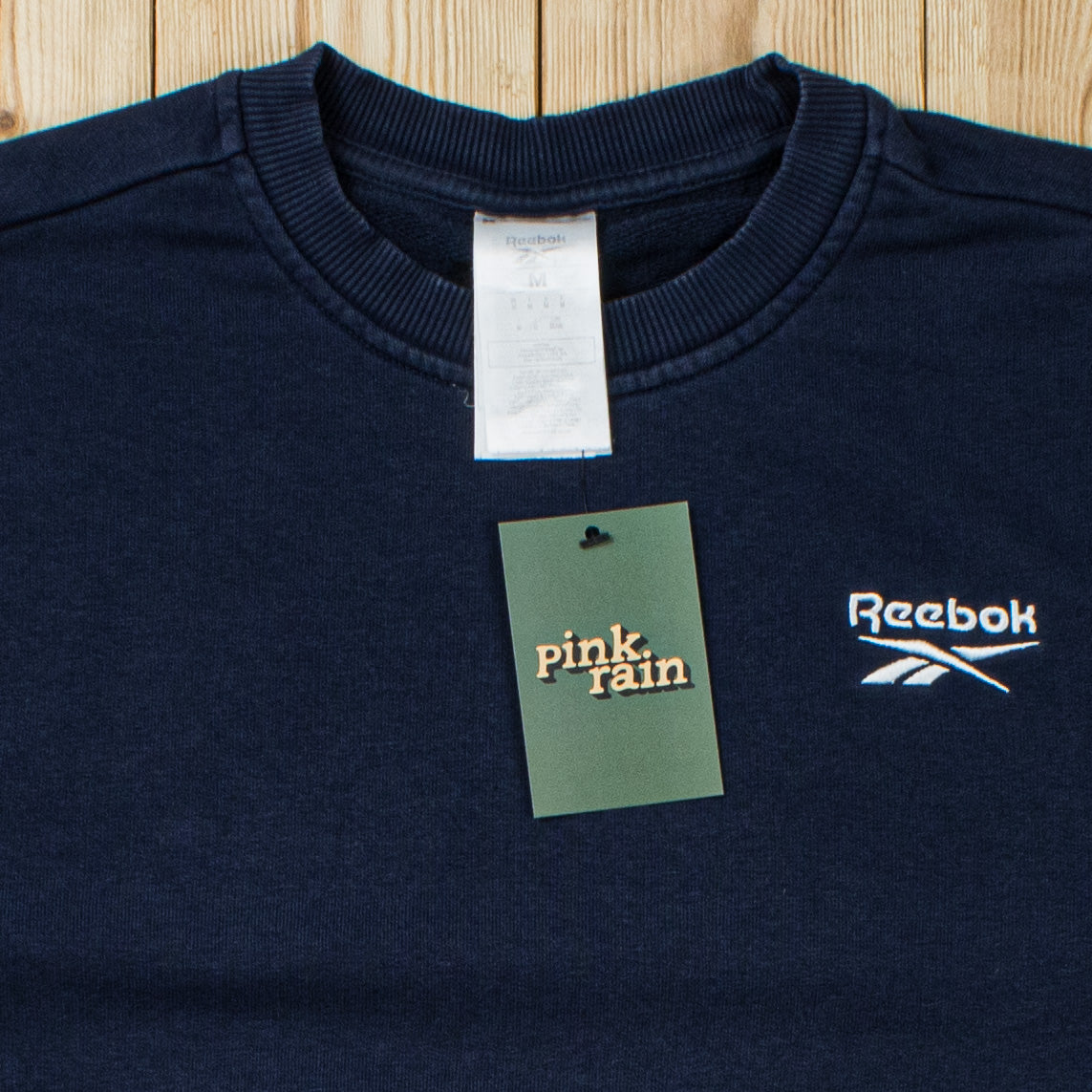 (M) Vintage Reebok Essential Embroidered Sweatshirt