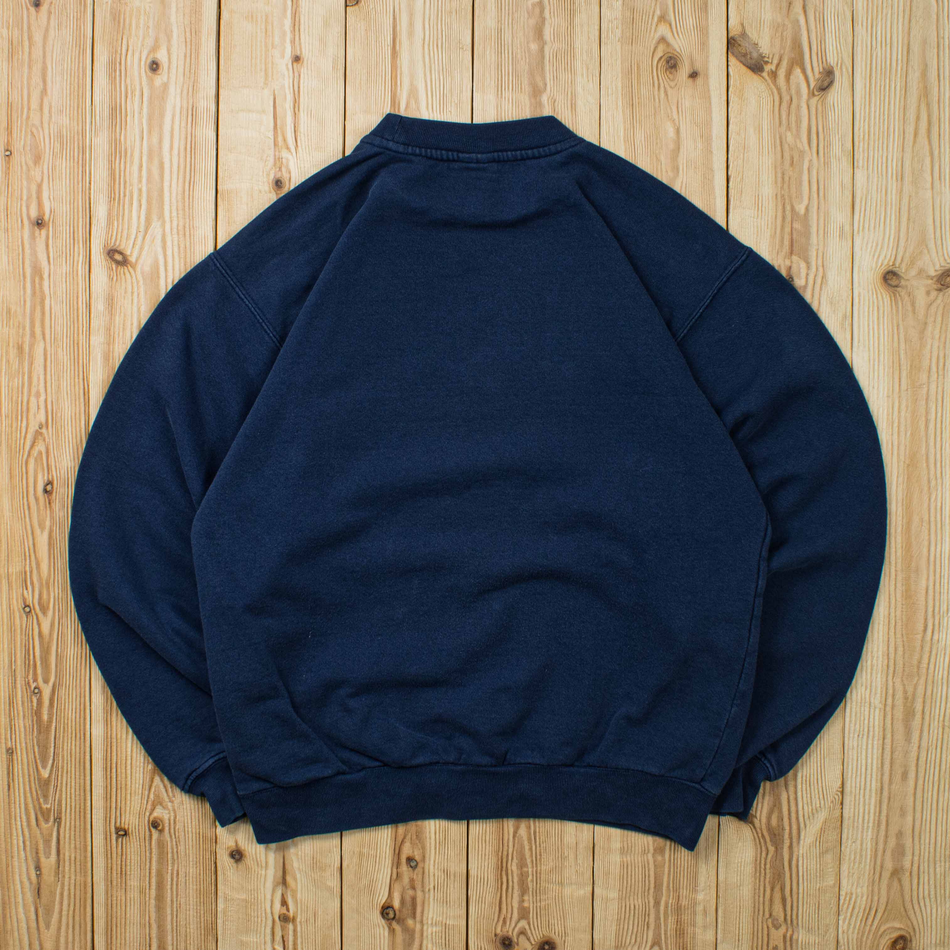 (S) Vintage Nike Town Berlin Embroidered Sweatshirt