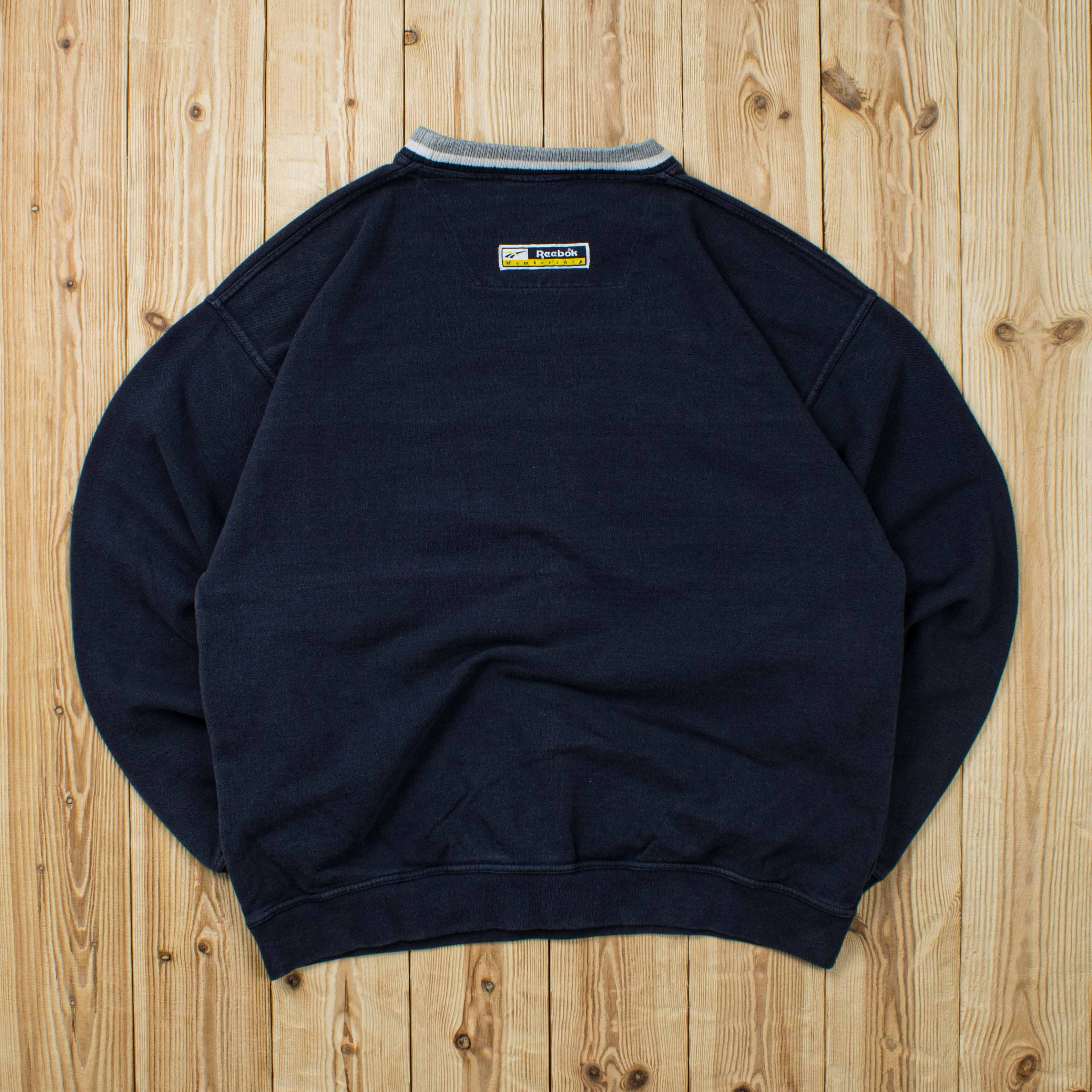 (M) Vintage Reebok Membership Embroidered Sweatshirt