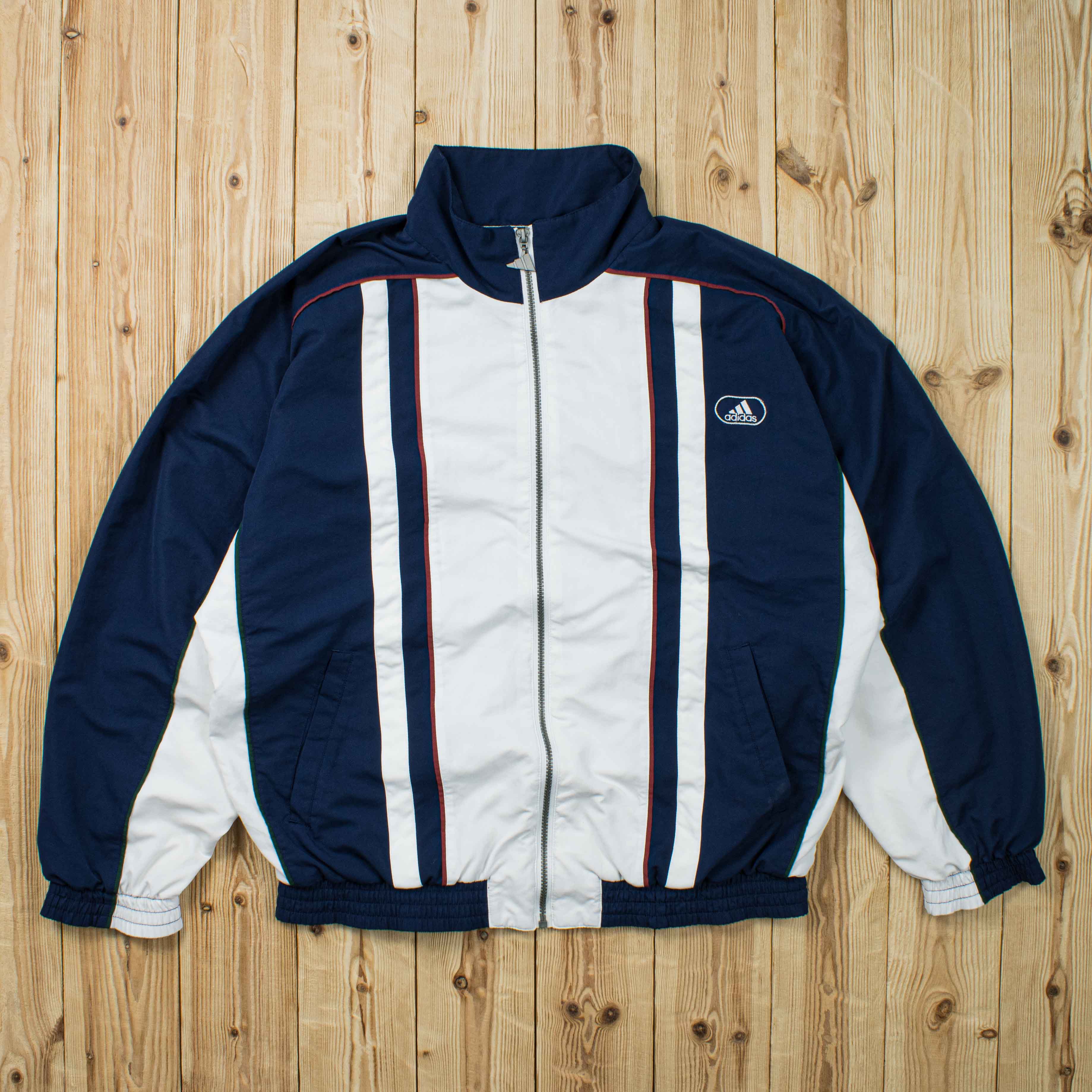 (M) Vintage Adidas Essential Embroidered Jacket