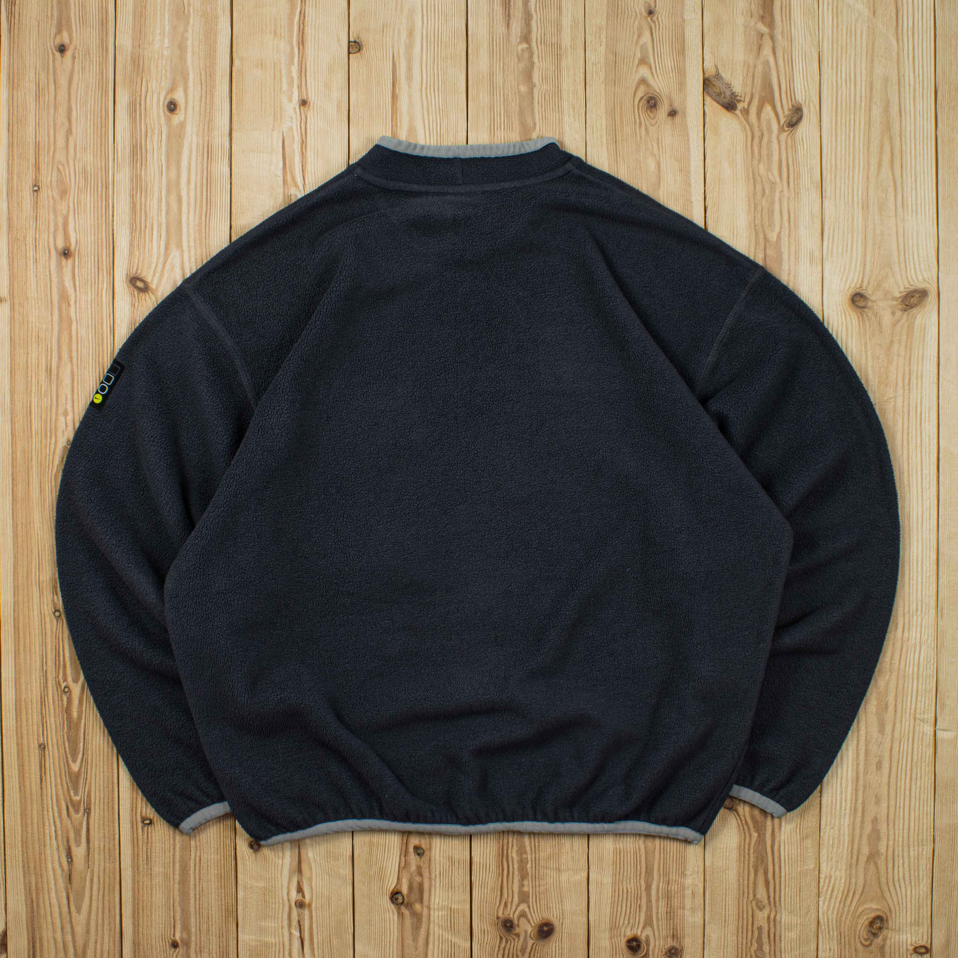 (M) Vintage Nike Center Swoosh Embroidered Fleece Sweatshirt