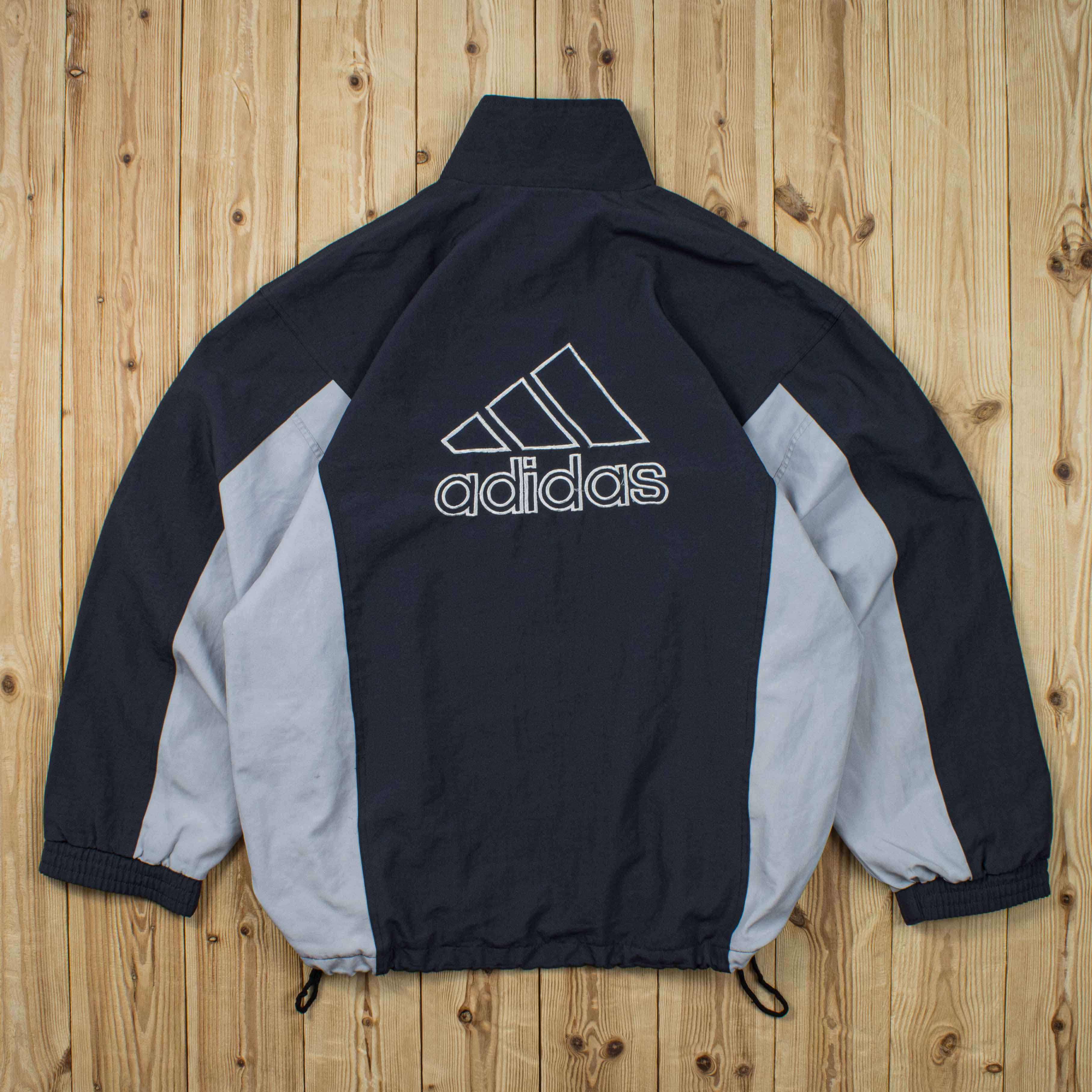 (L) Vintage Adidas Essential Embroidered Jacket