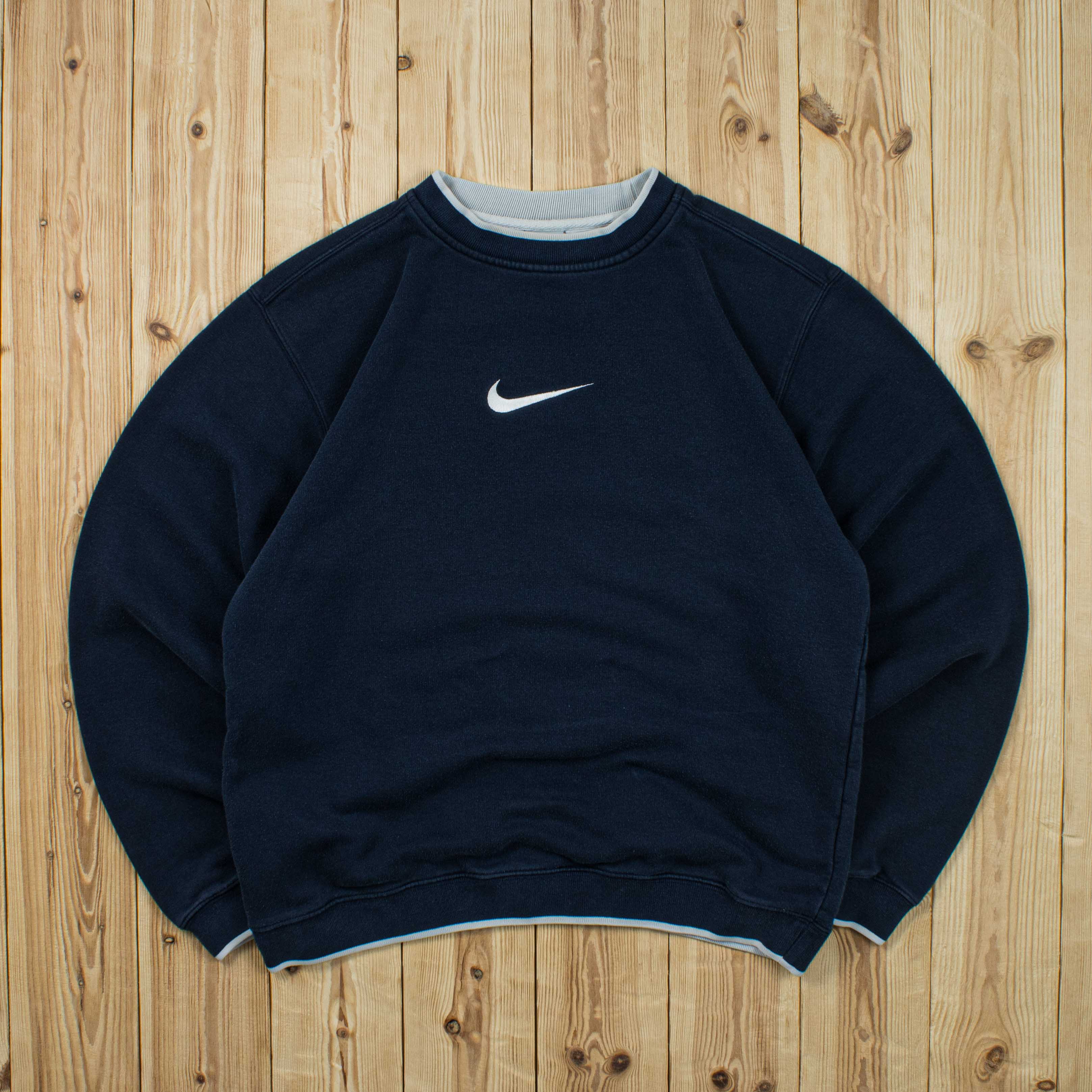(M) Vintage Nike Swoosh Embroidered Sweatshirt