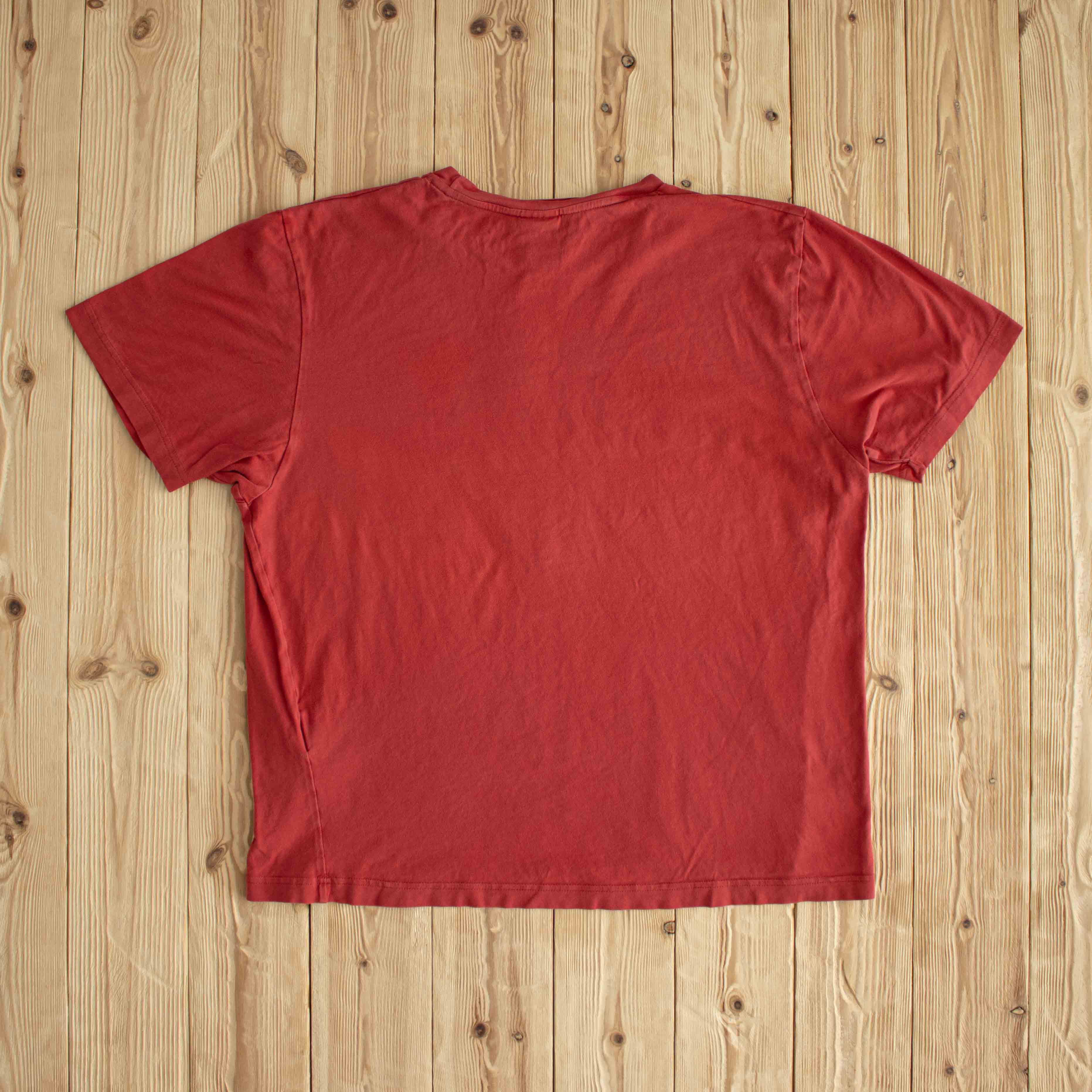 (L/XL) Nike Manchester United Vintage Embroidered T-Shirt Red