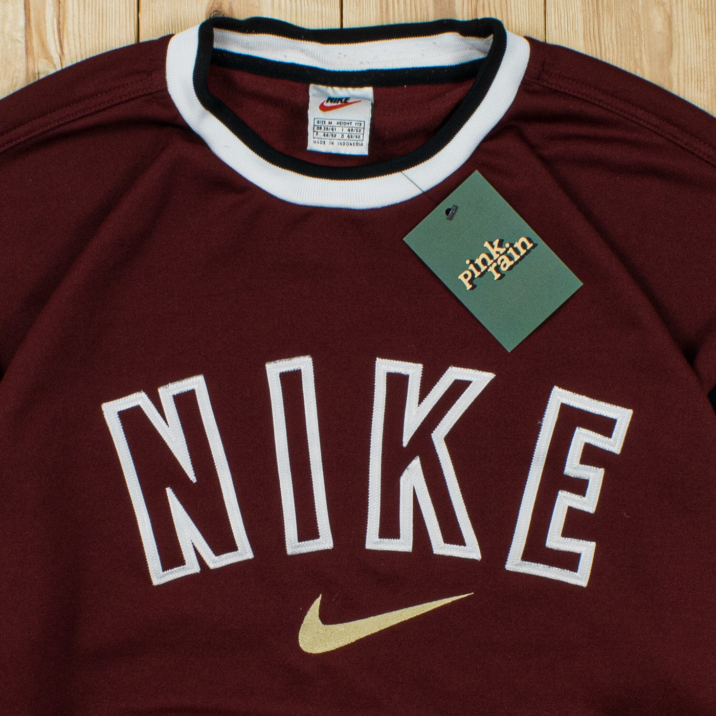 (M) Vintage Nike Spell Out Embroidered Sweatshirt