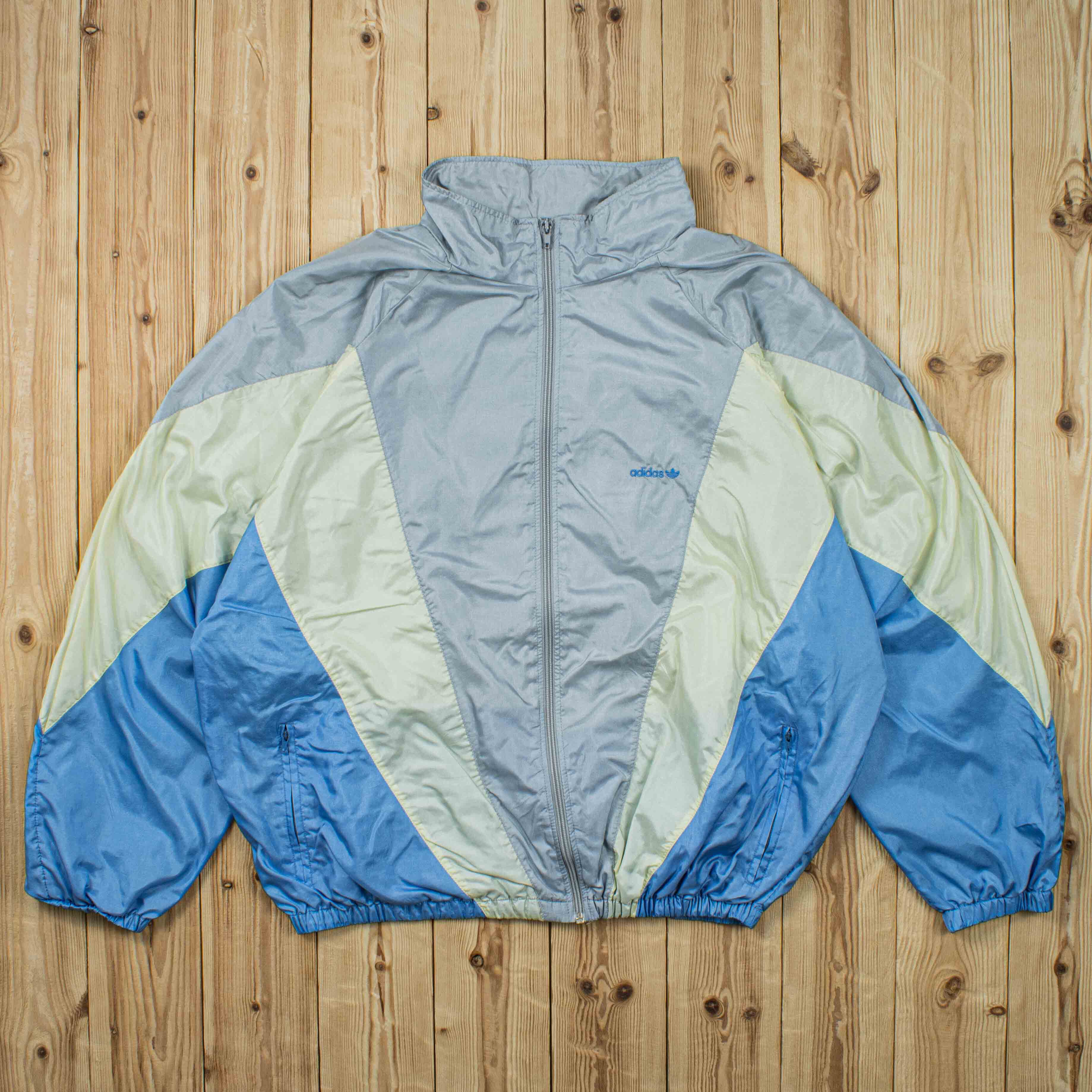 (XL) Vintage Adidas Embroidered Jacket